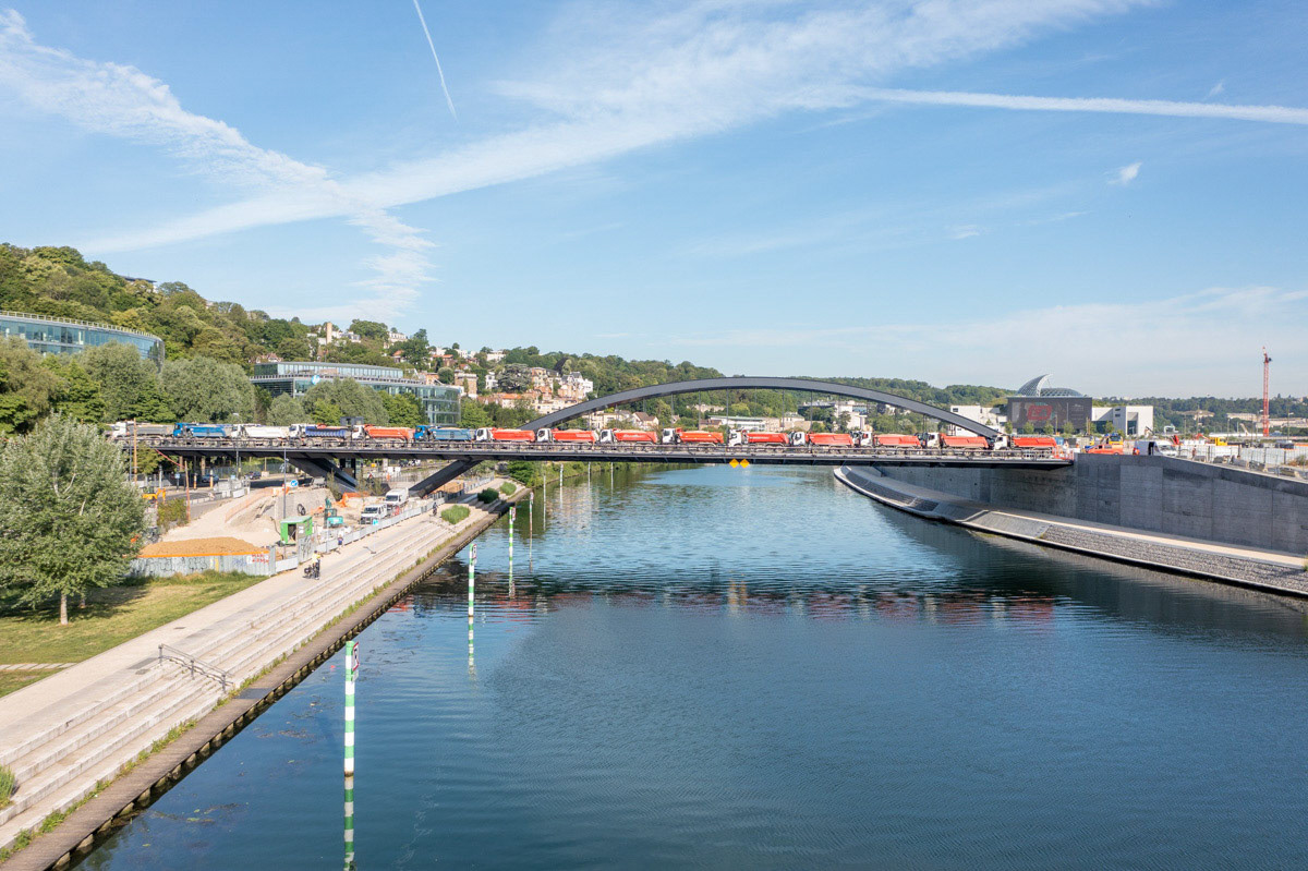 RCR Arquitectes / Ingerop / AEI  • Pont Seibert, Ile Seguin, Boulogne-Billancourt