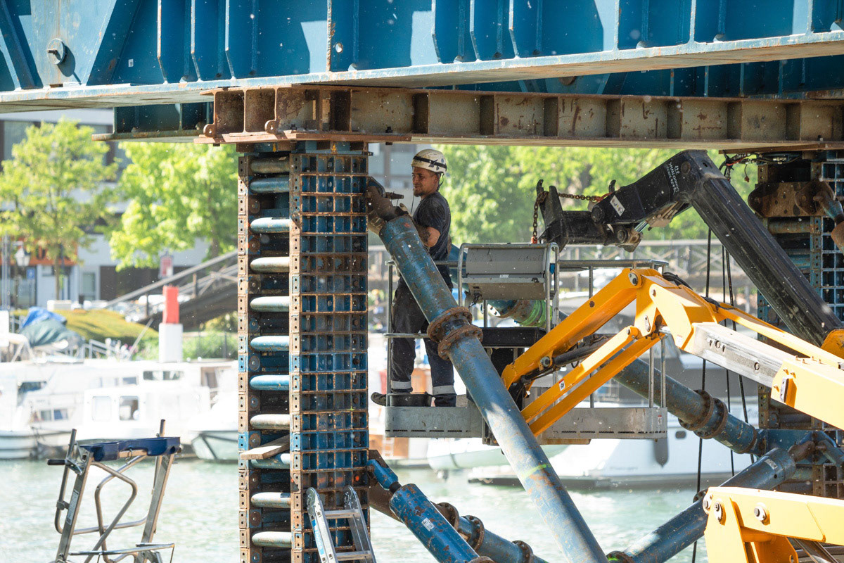 Lavigne Cheron • Passerelle du Pont de Nogent, Nogent-sur-Marne