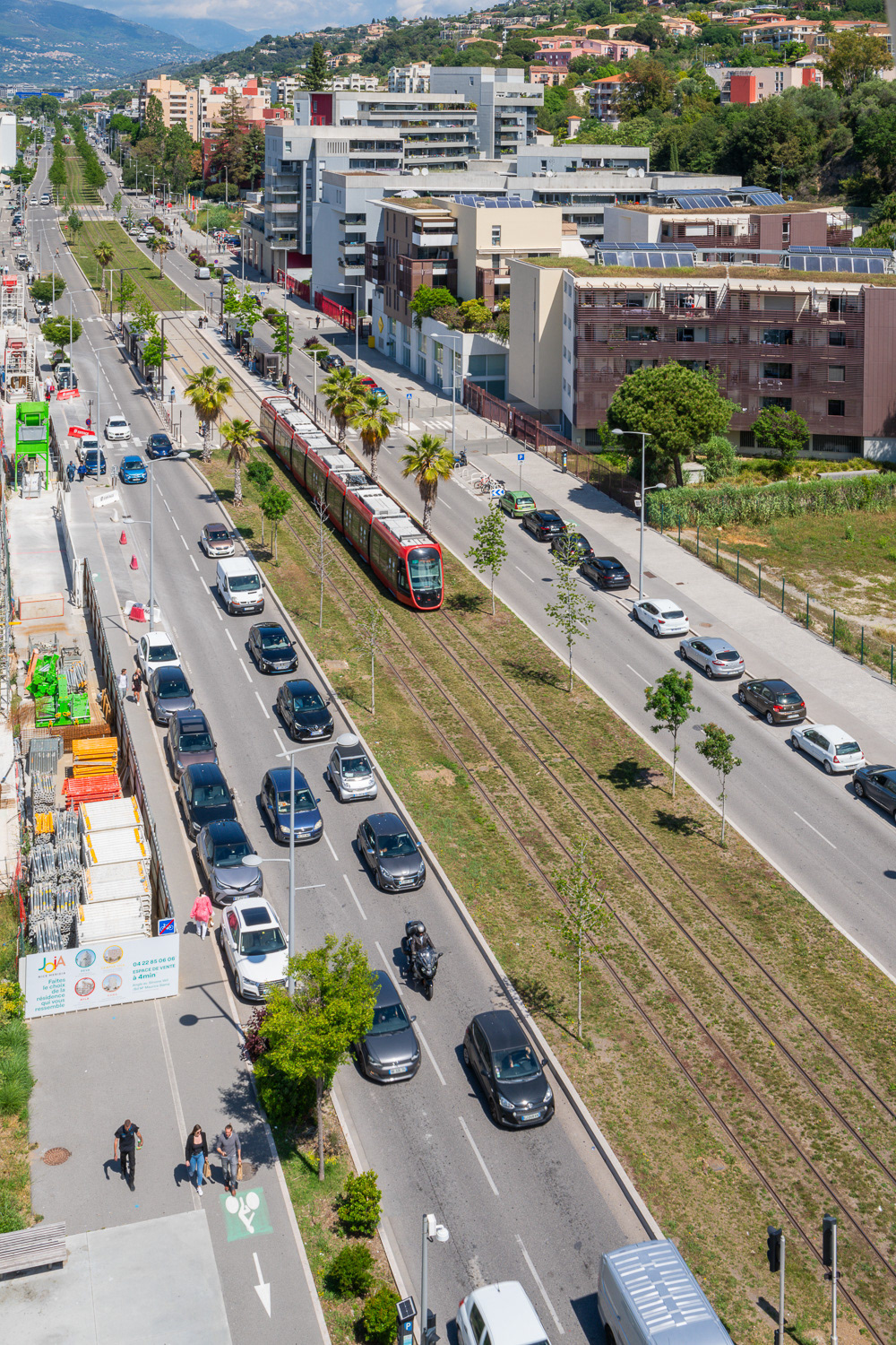 Tramway Grand Arénas Nice Méridia