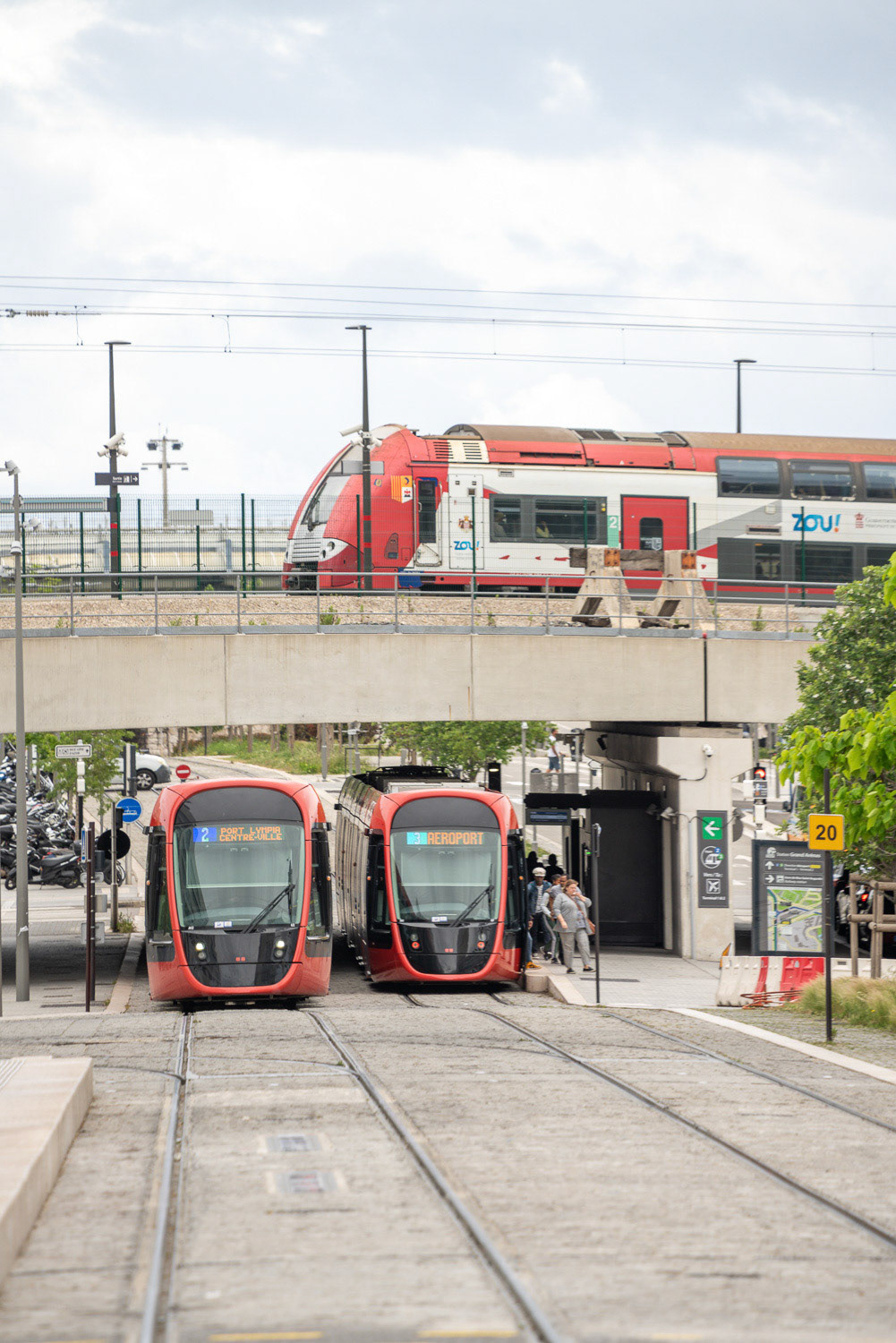Tramway Grand Arénas Nice Méridia