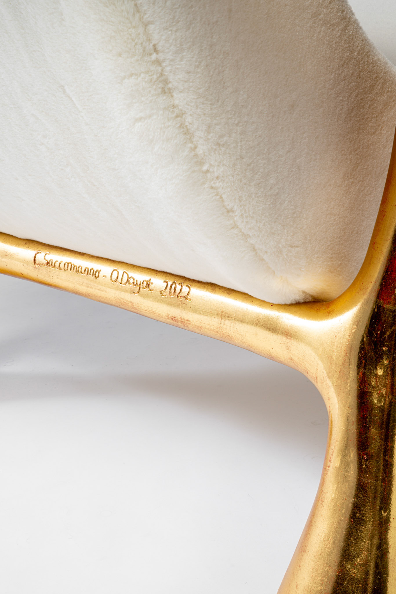 2 Yaka Gold Chairs