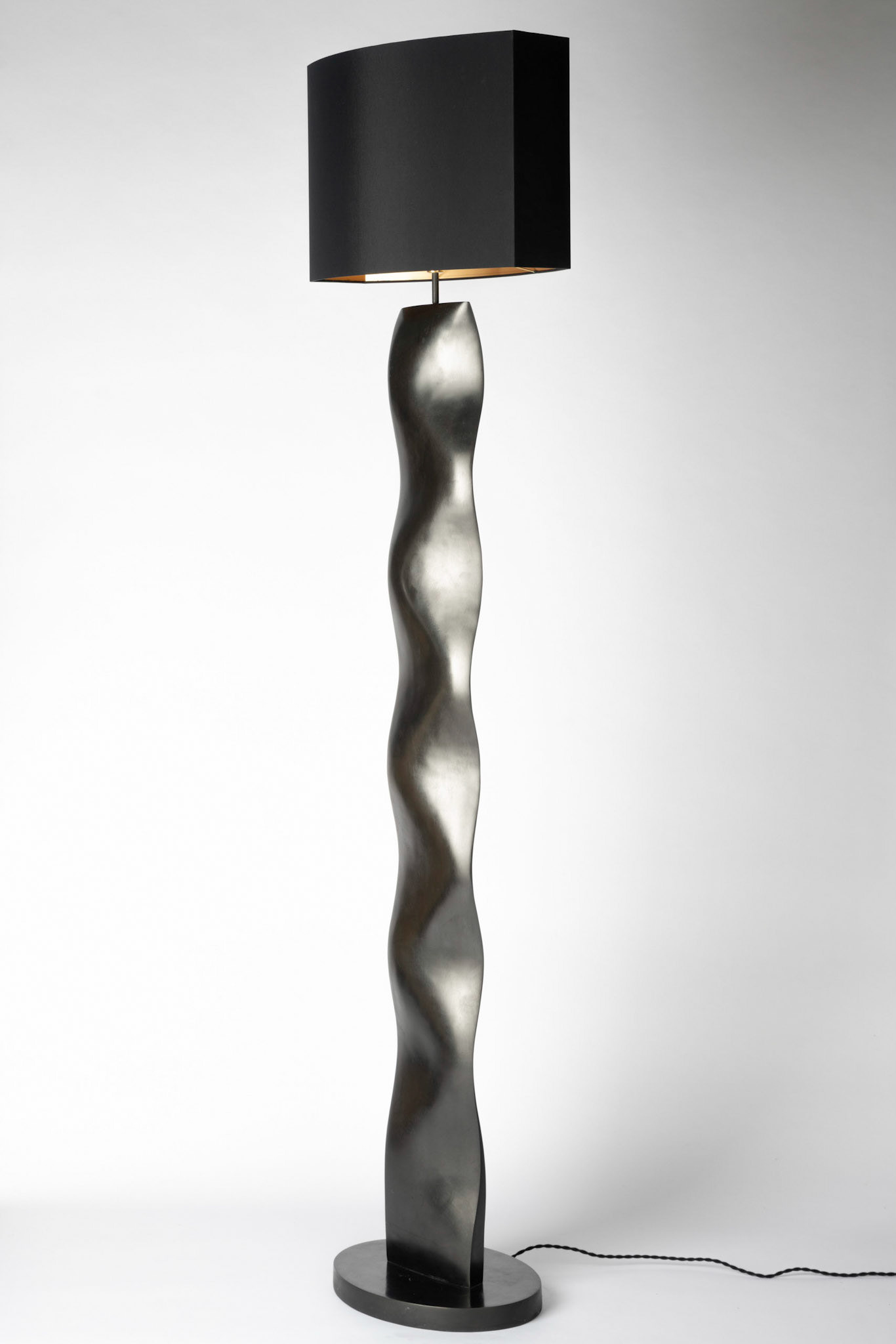 Francois Corbeau • Patinated Bronze Floor Lamp