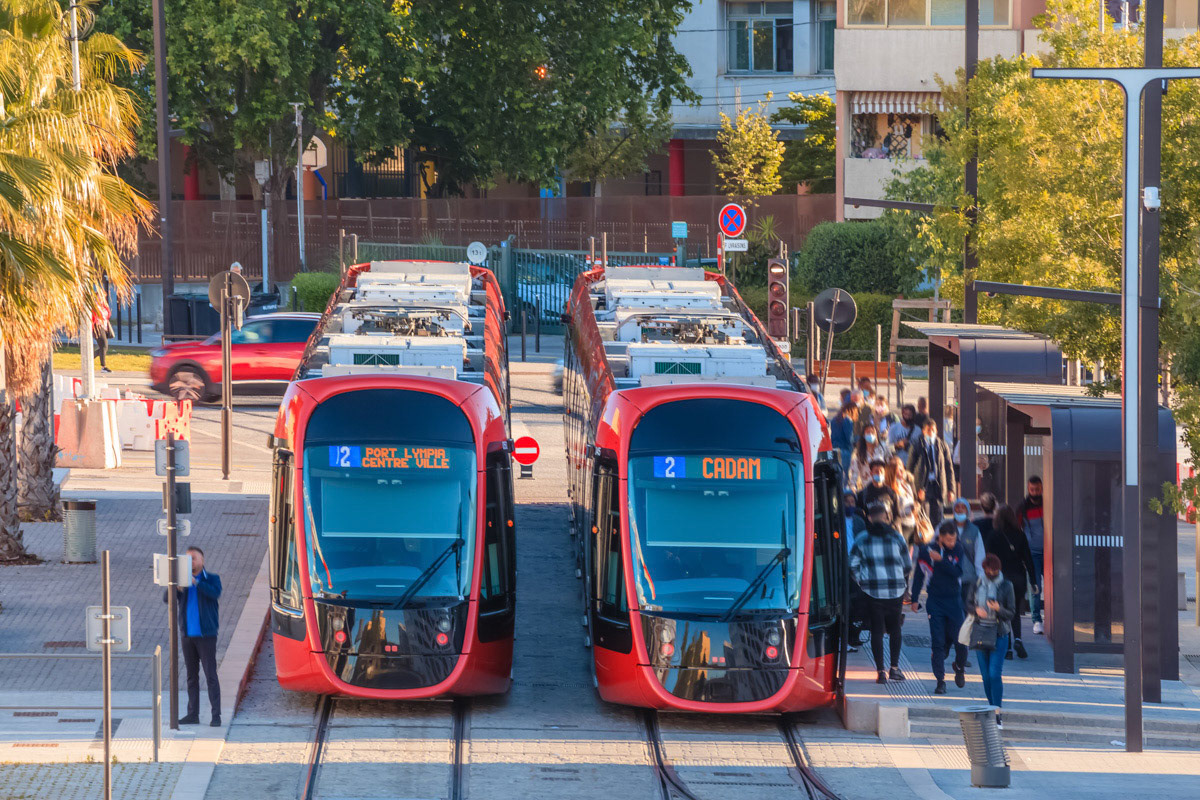 Tramway Grand Arénas Nice Méridia