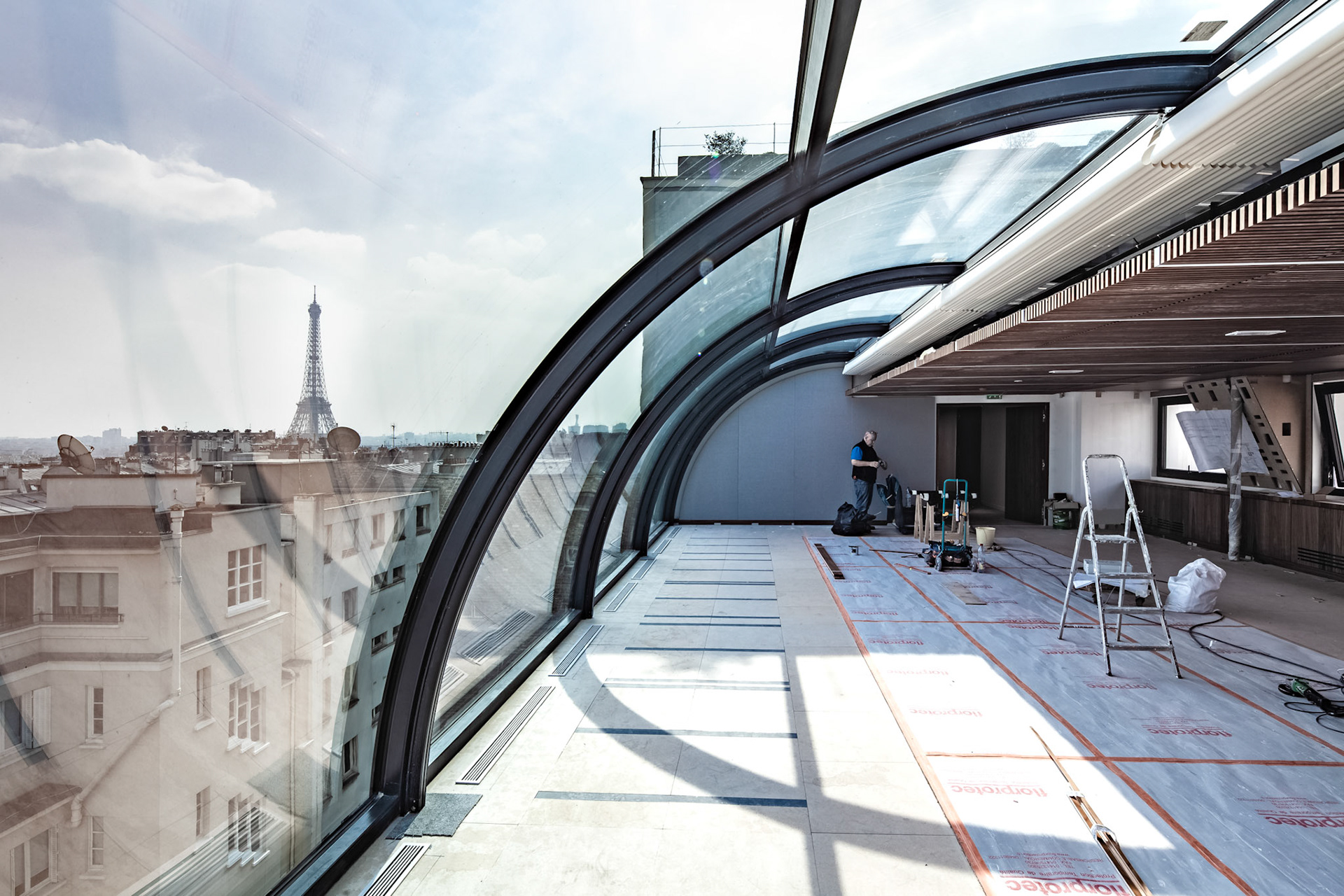 architecturestudio • Siège social de HSBC, 38 Avenue Kléber, Paris