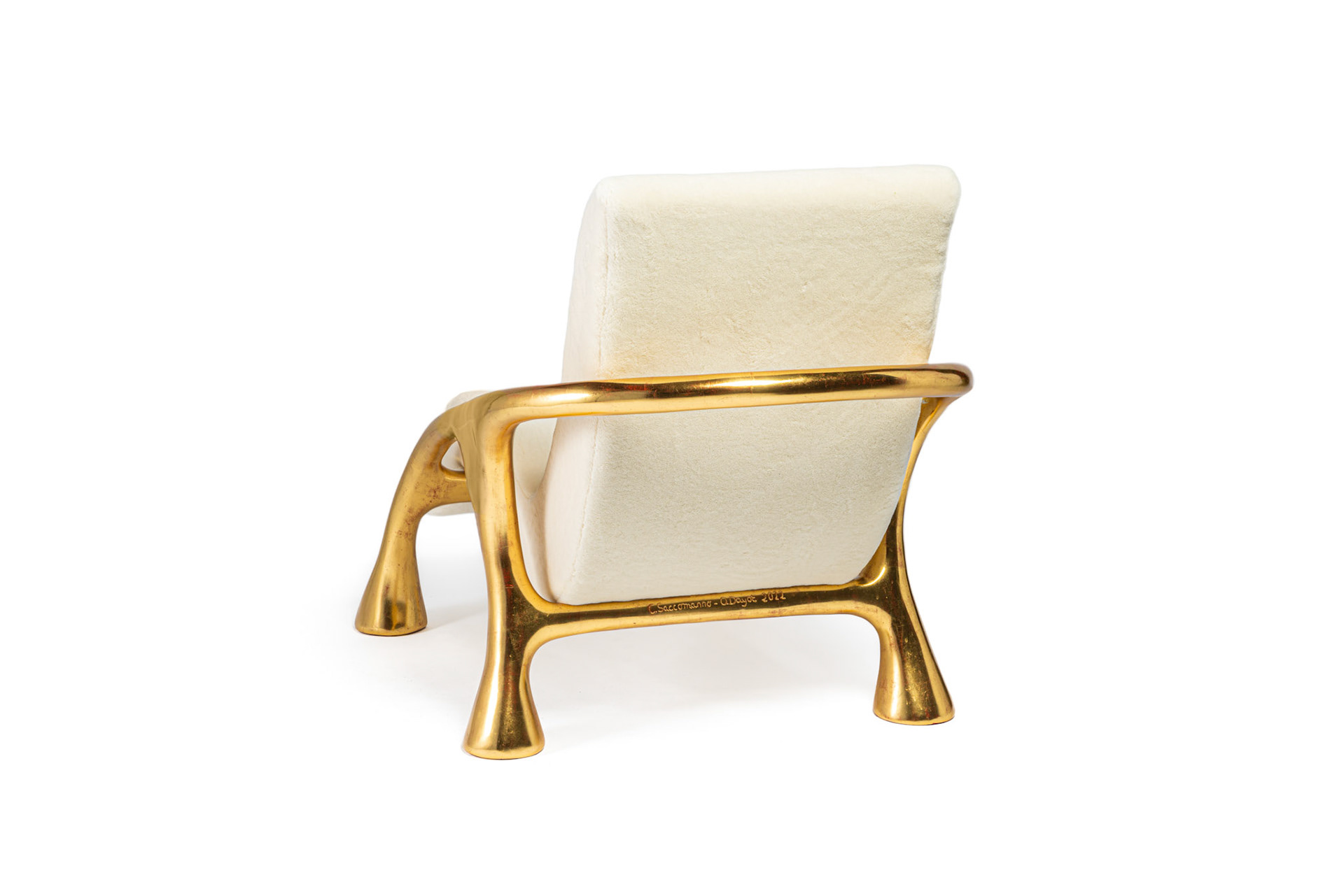 2 Yaka Gold Chairs