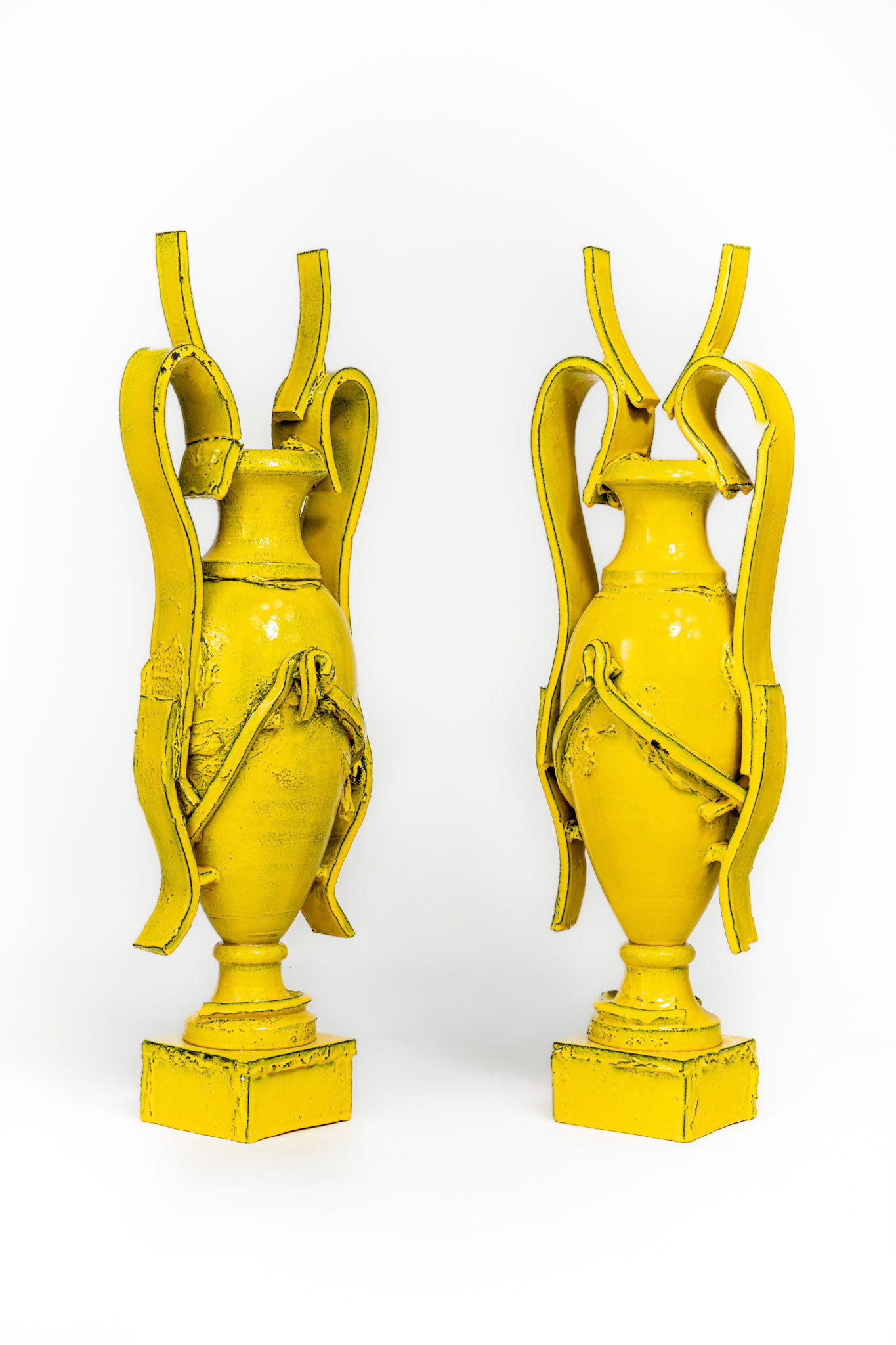 Vases Gatti jaunes