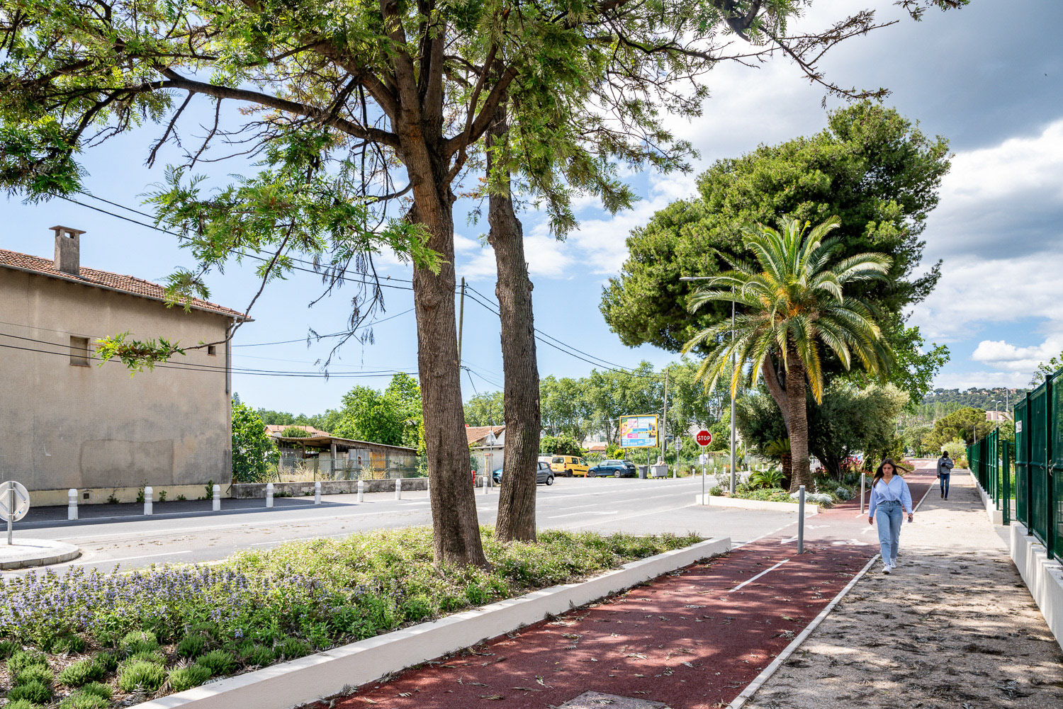 Pistes cyclables Grand Arénas Nice Méridia