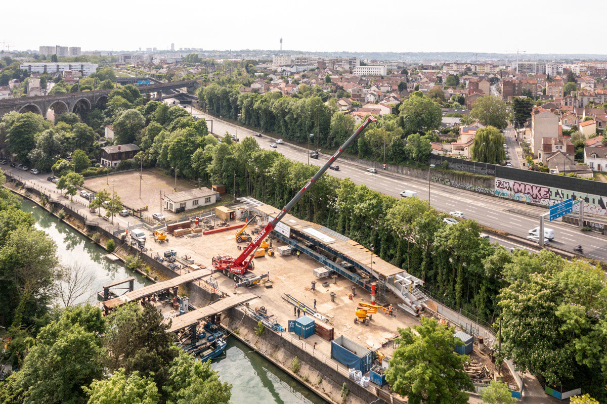 Lavigne Cheron • Passerelle du Pont de Nogent, Nogent-sur-Marne