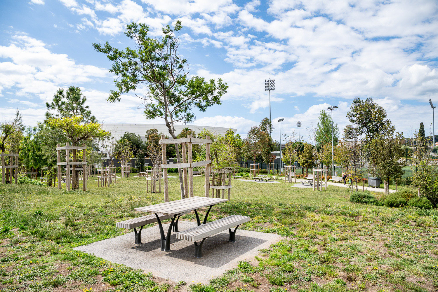 Parc jardin Nikaia, Nice Meridia