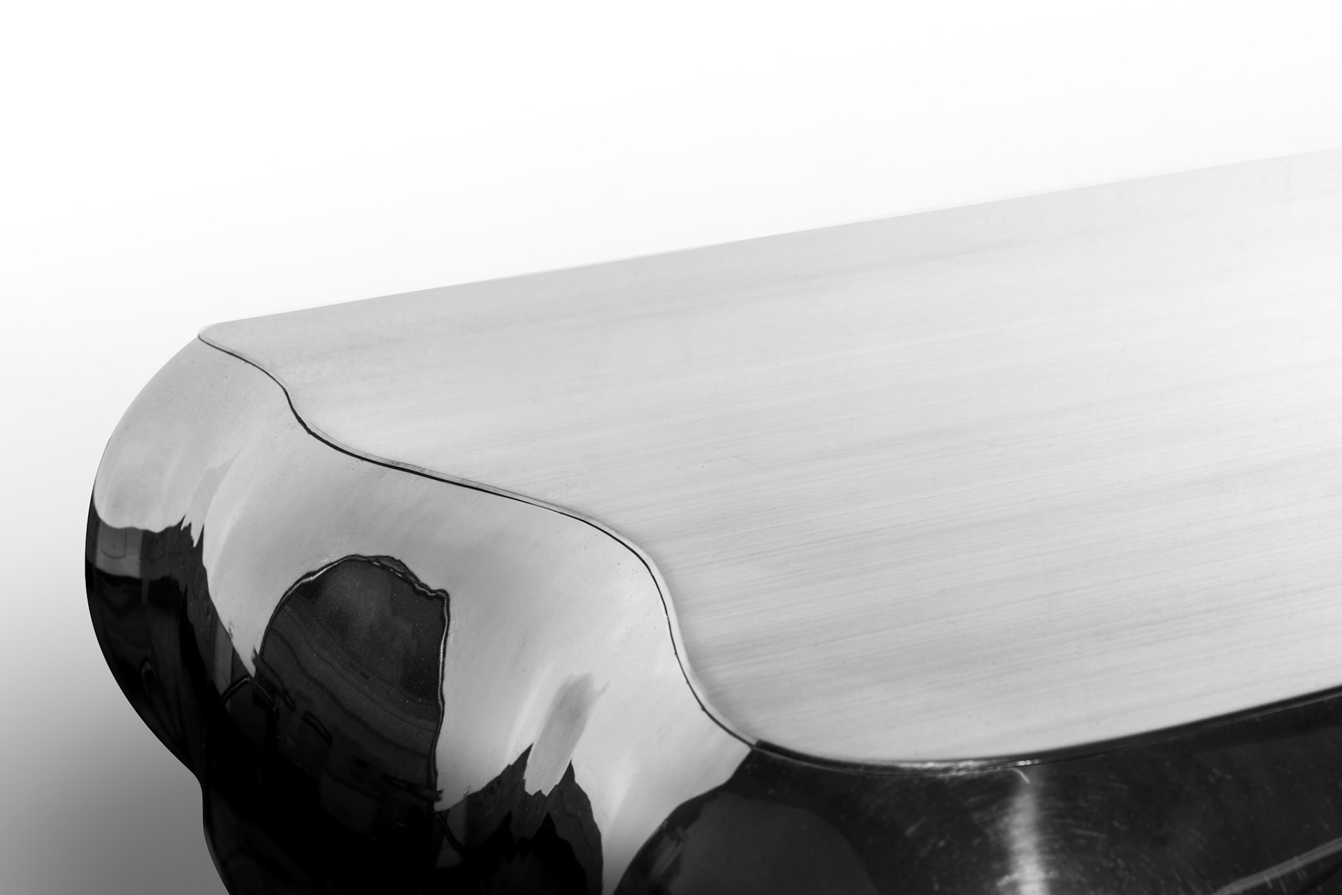 Silver Bronze Low Table