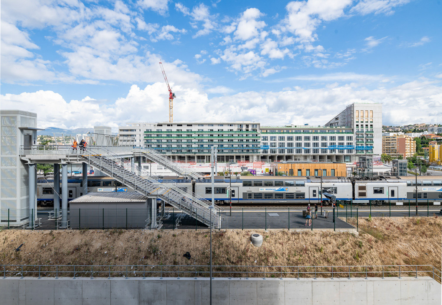SNCF Gares &amp; Connexions / AREP • Gare de Nice Saint-Augustin