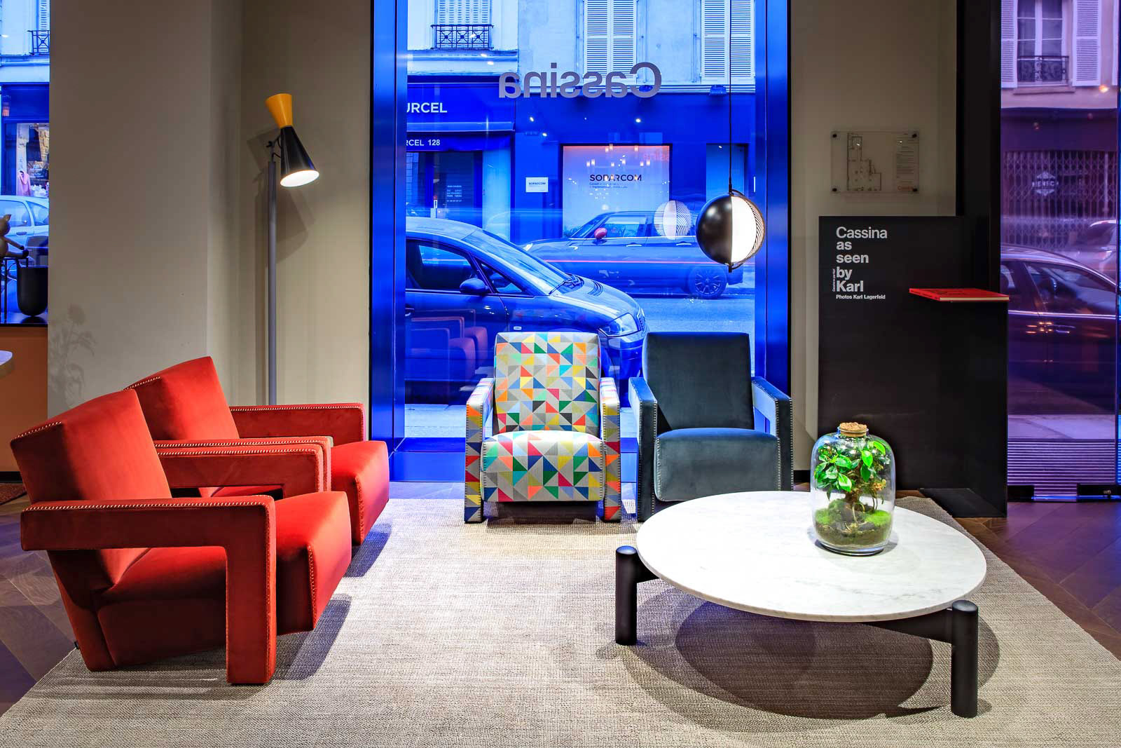 Cassina • Showroom Paris Rue de Turenne