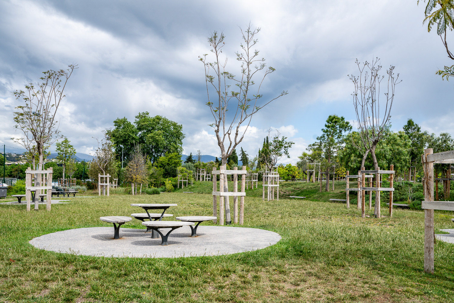 Parc jardin Nikaia, Nice Meridia