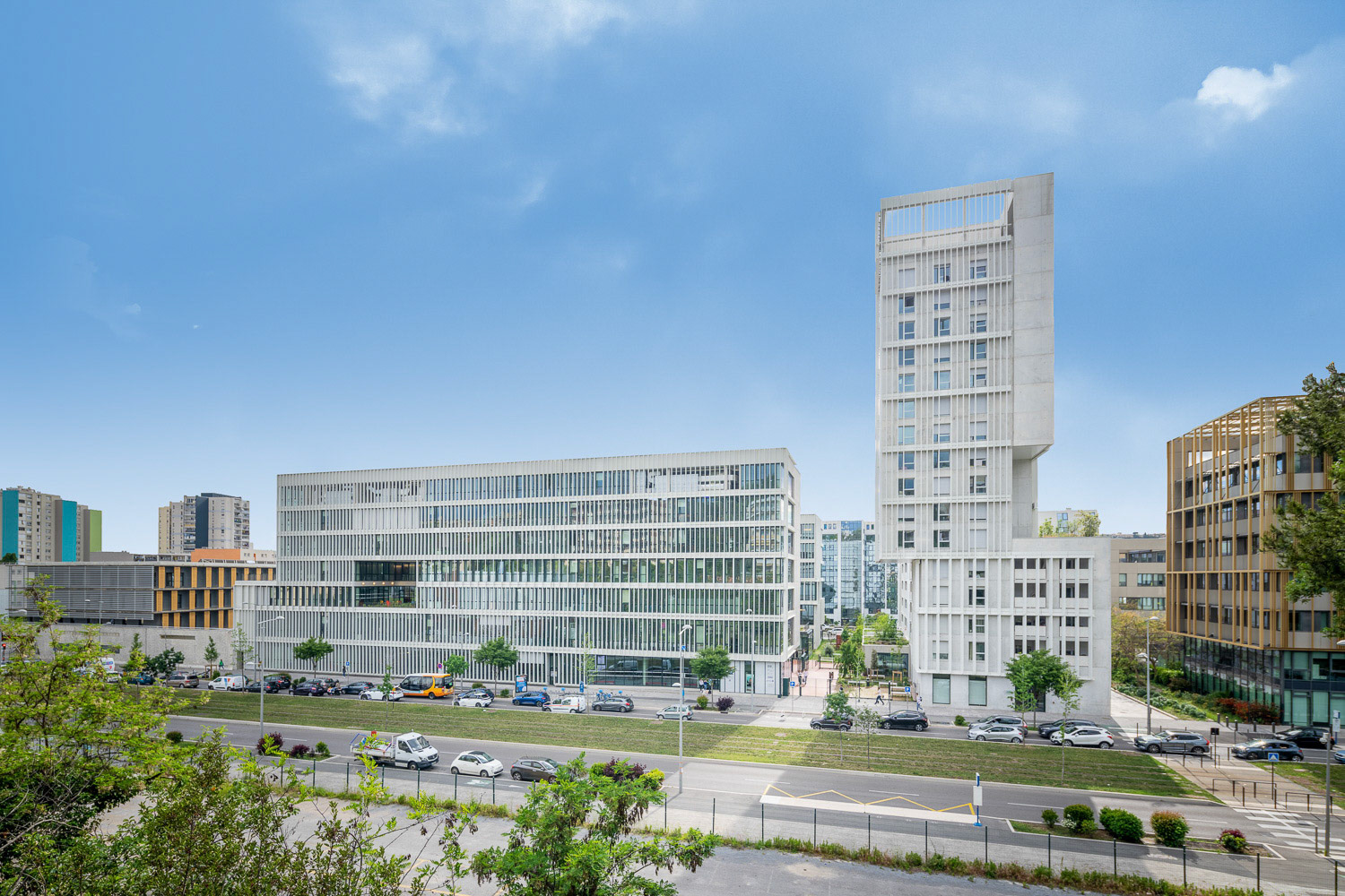 ABC Architectes + Corinne Vezzoni &amp; Associés • Campus Sud des Métiers, Nice