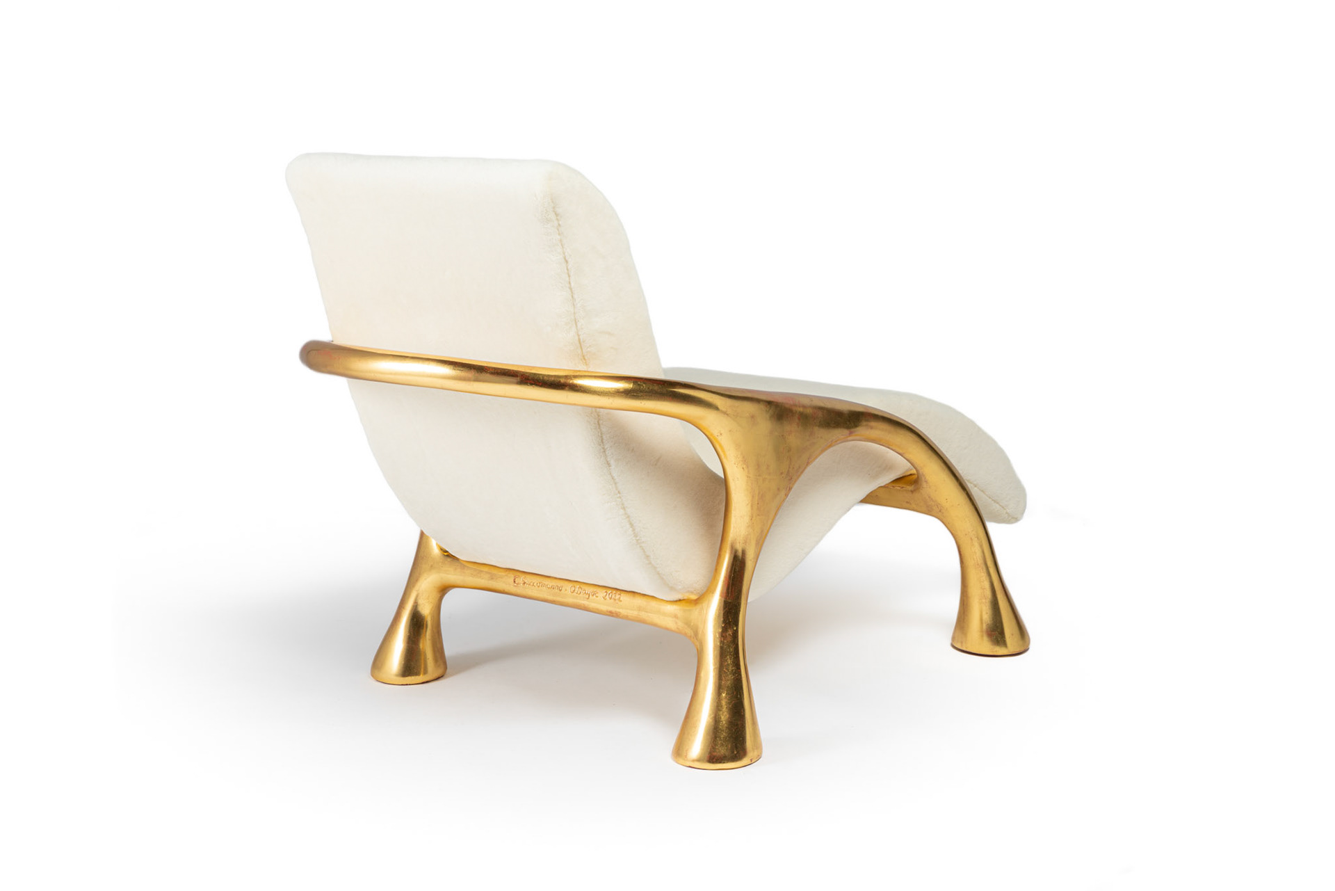 2 Yaka Gold Chairs