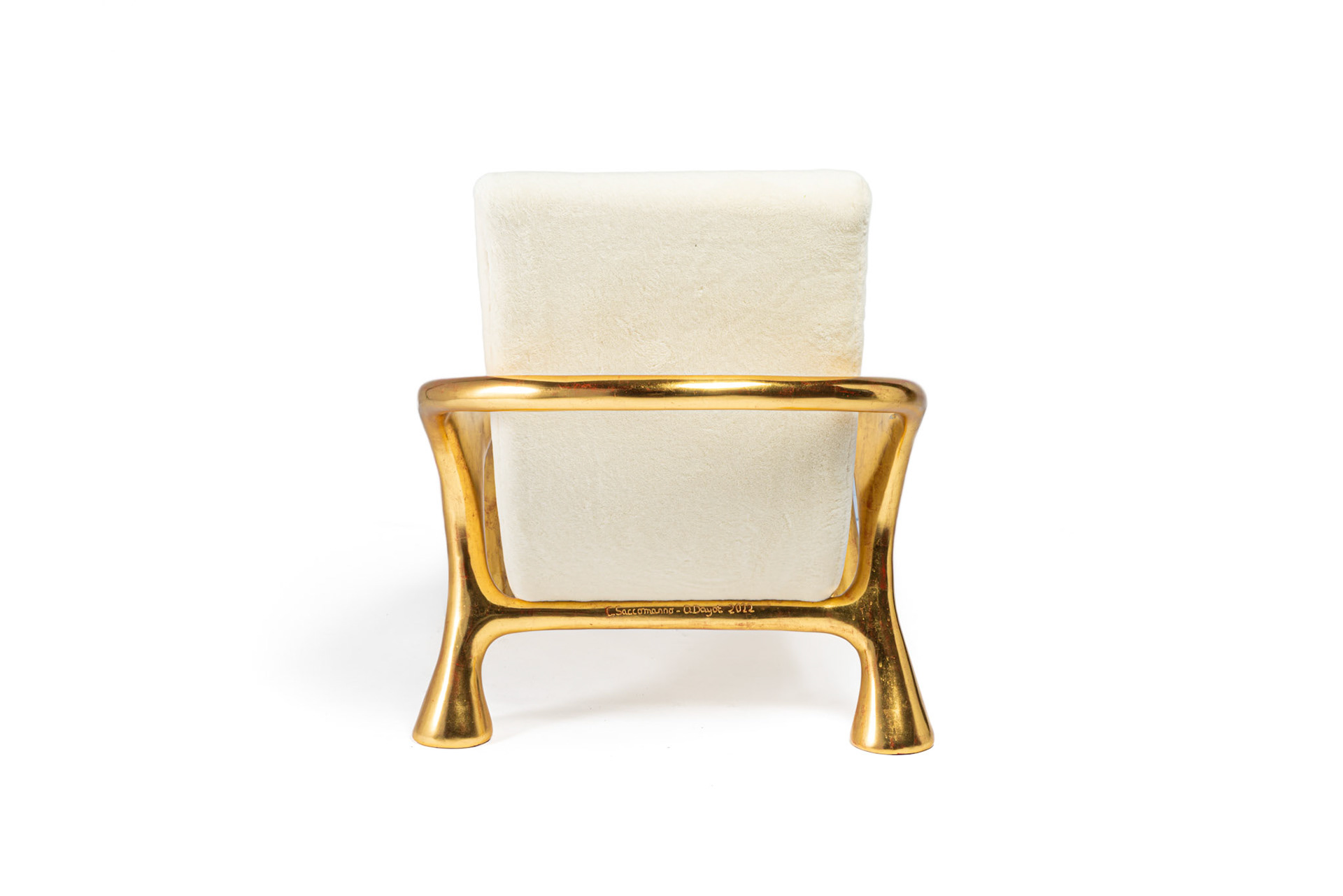 2 Yaka Gold Chairs