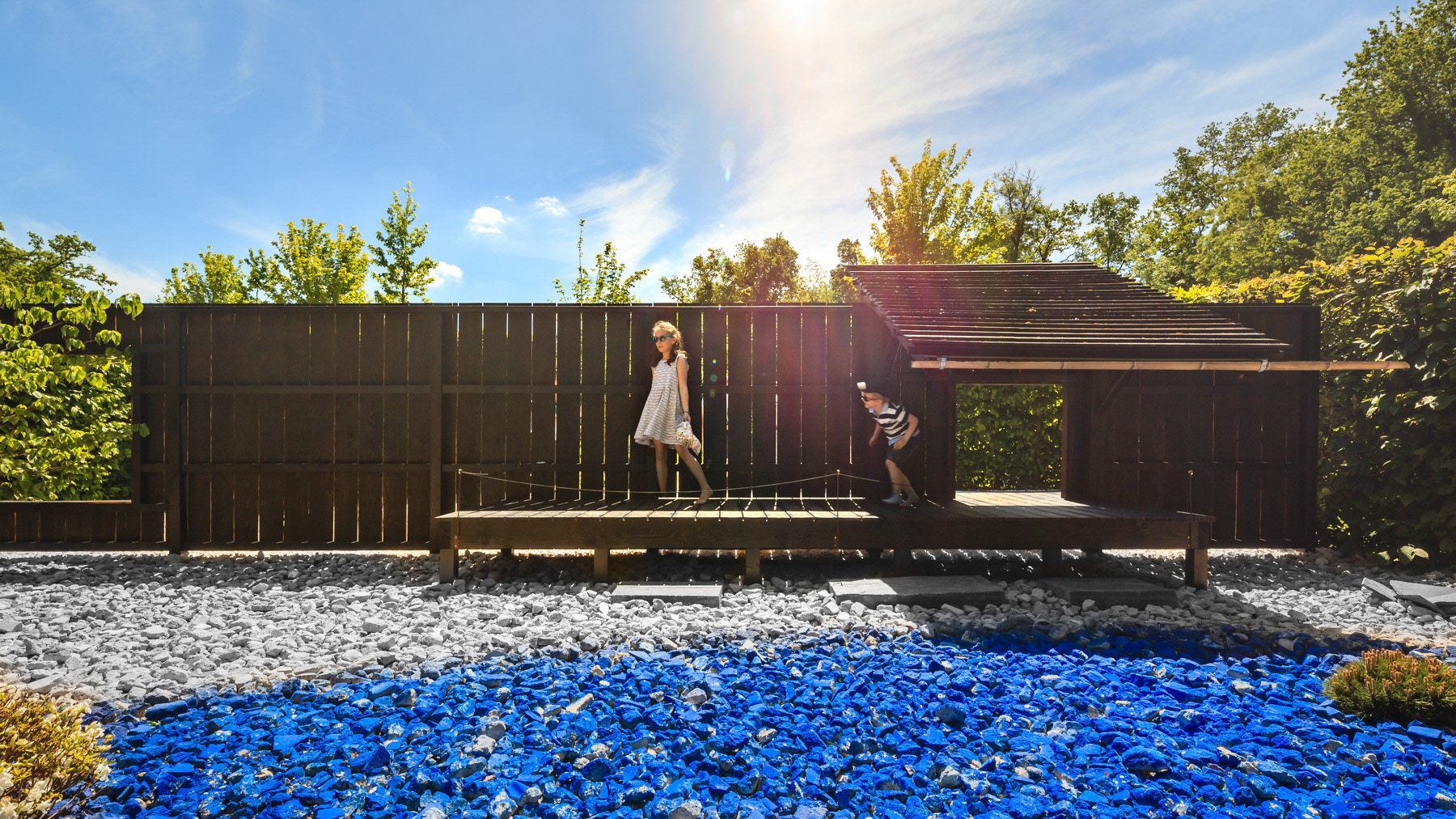 Le Jardin du Présent Intensément - Festival des Jardins de Chaumont sur Loire 2018 • Florence Mercier -  Manuel Tardits (Mikan) - Nicolas Fiévé - Frank Salama