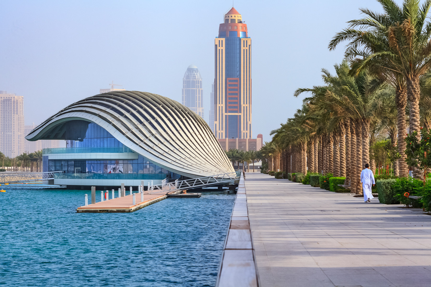 Aménagement paysager des espaces publics, Lusail, Qatar • AS. Architecture-Studio / Michel Desvigne Paysagiste