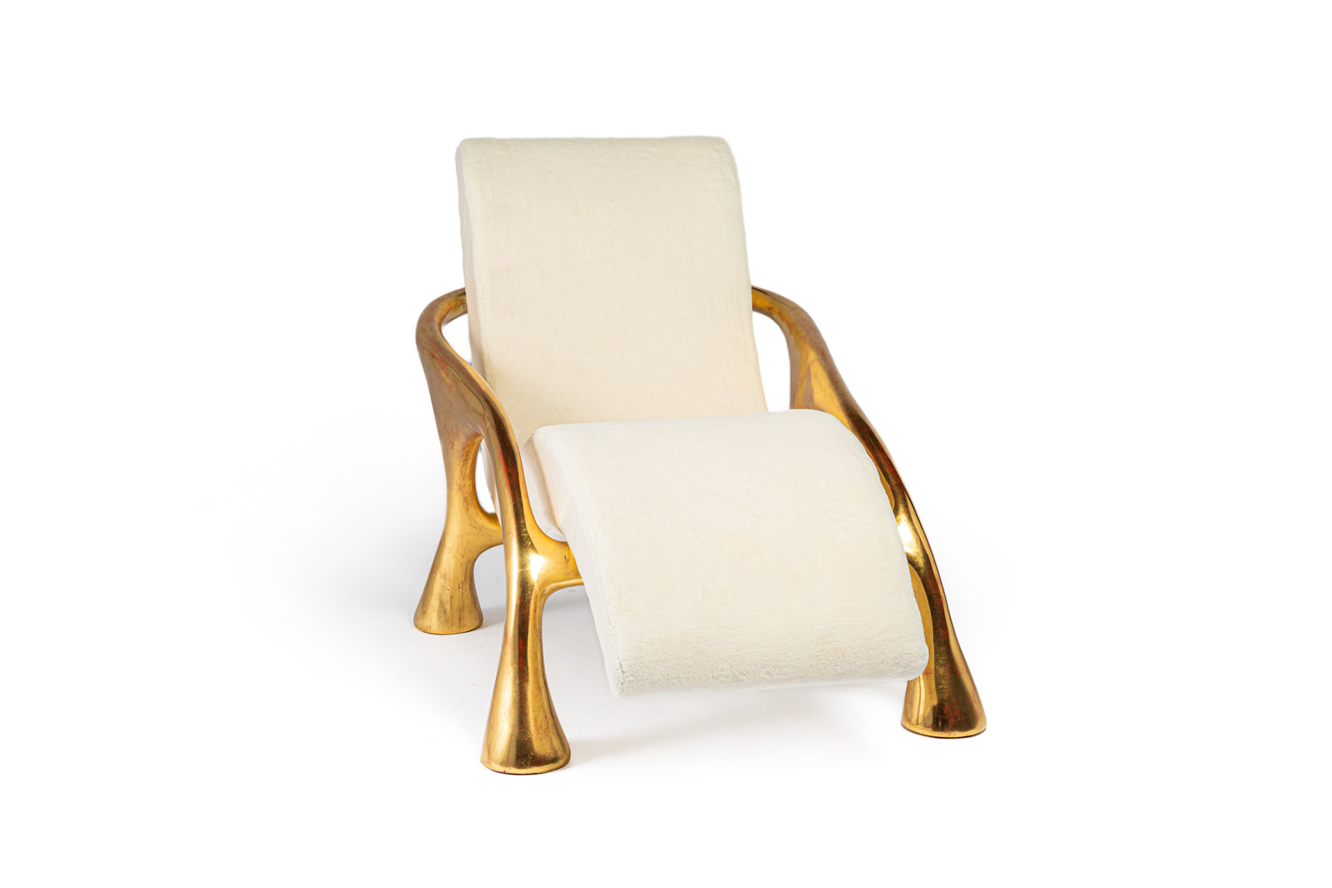 2 Yaka Gold Chairs