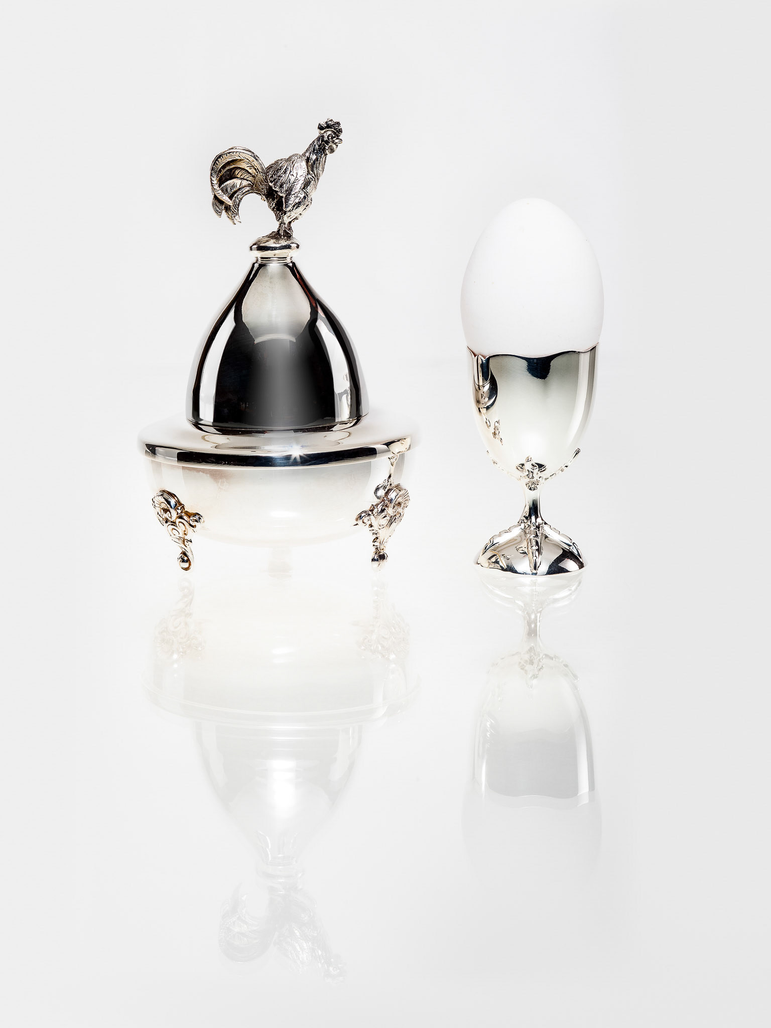 Europ Felix • silver egg cups