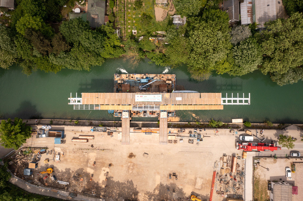 Lavigne Cheron • Passerelle du Pont de Nogent, Nogent-sur-Marne