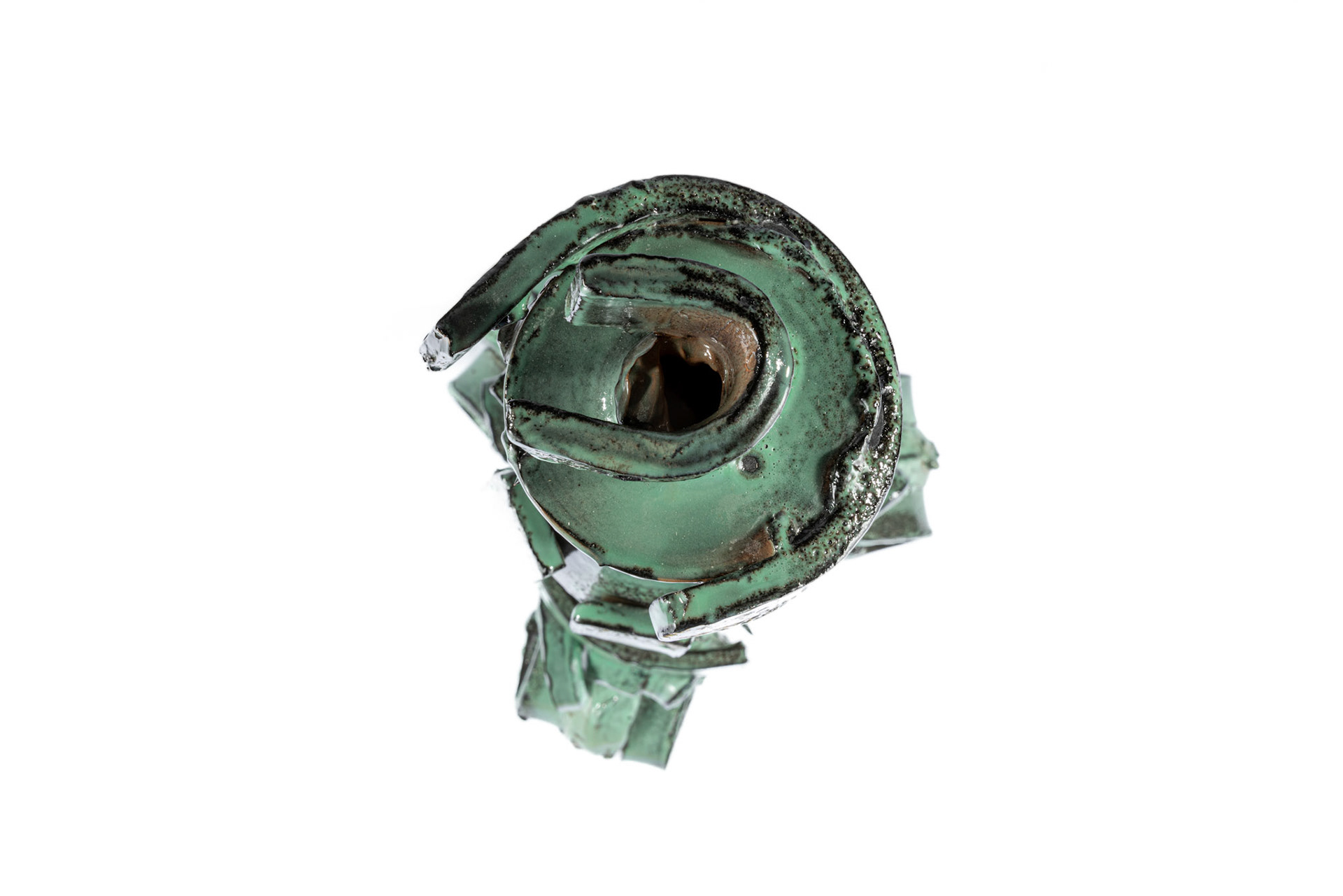 Celadon Candleholders