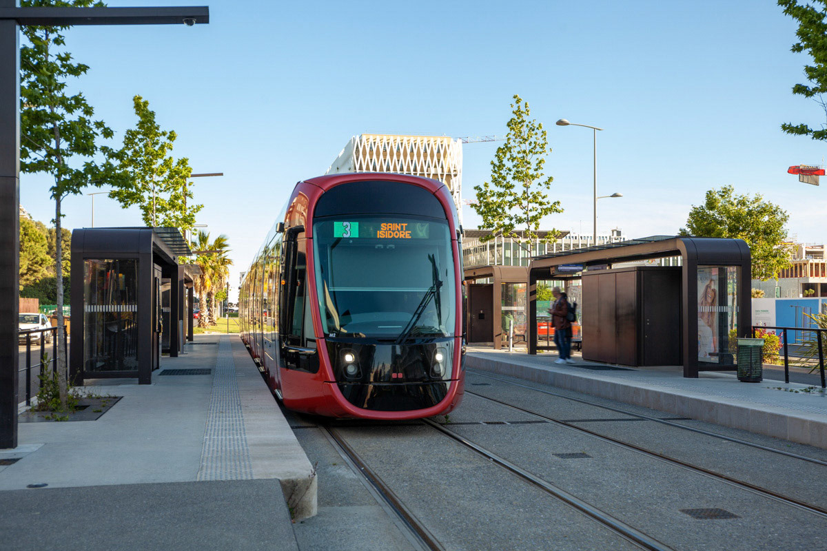 Tramway Grand Arénas Nice Méridia
