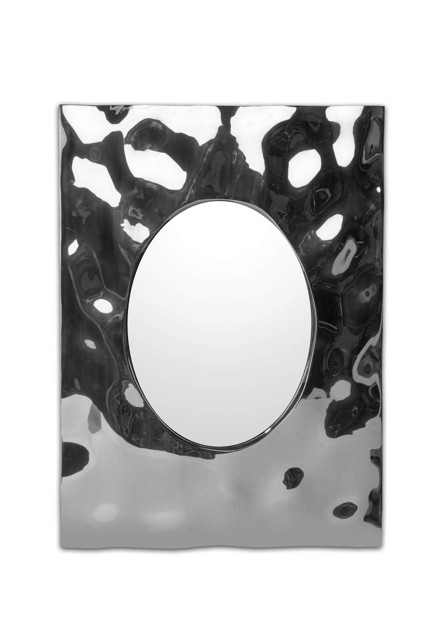 Francois Corbeau • Silver Bronze Mirror