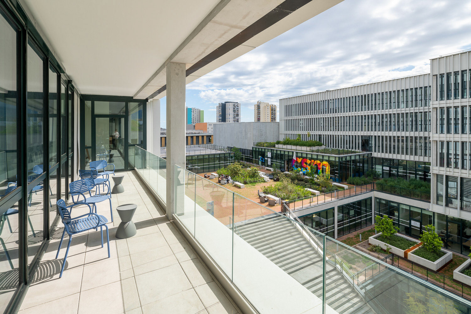 ABC Architectes + Corinne Vezzoni &amp; Associés • Campus Sud des Métiers, Nice