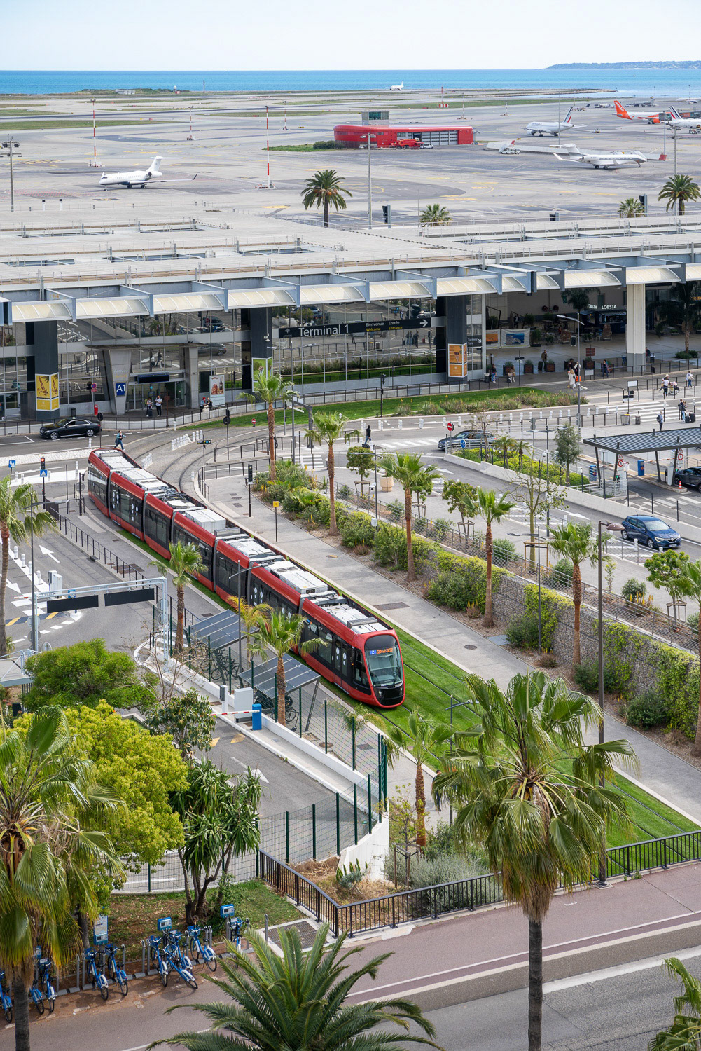 Tramway Grand Arénas Nice Méridia