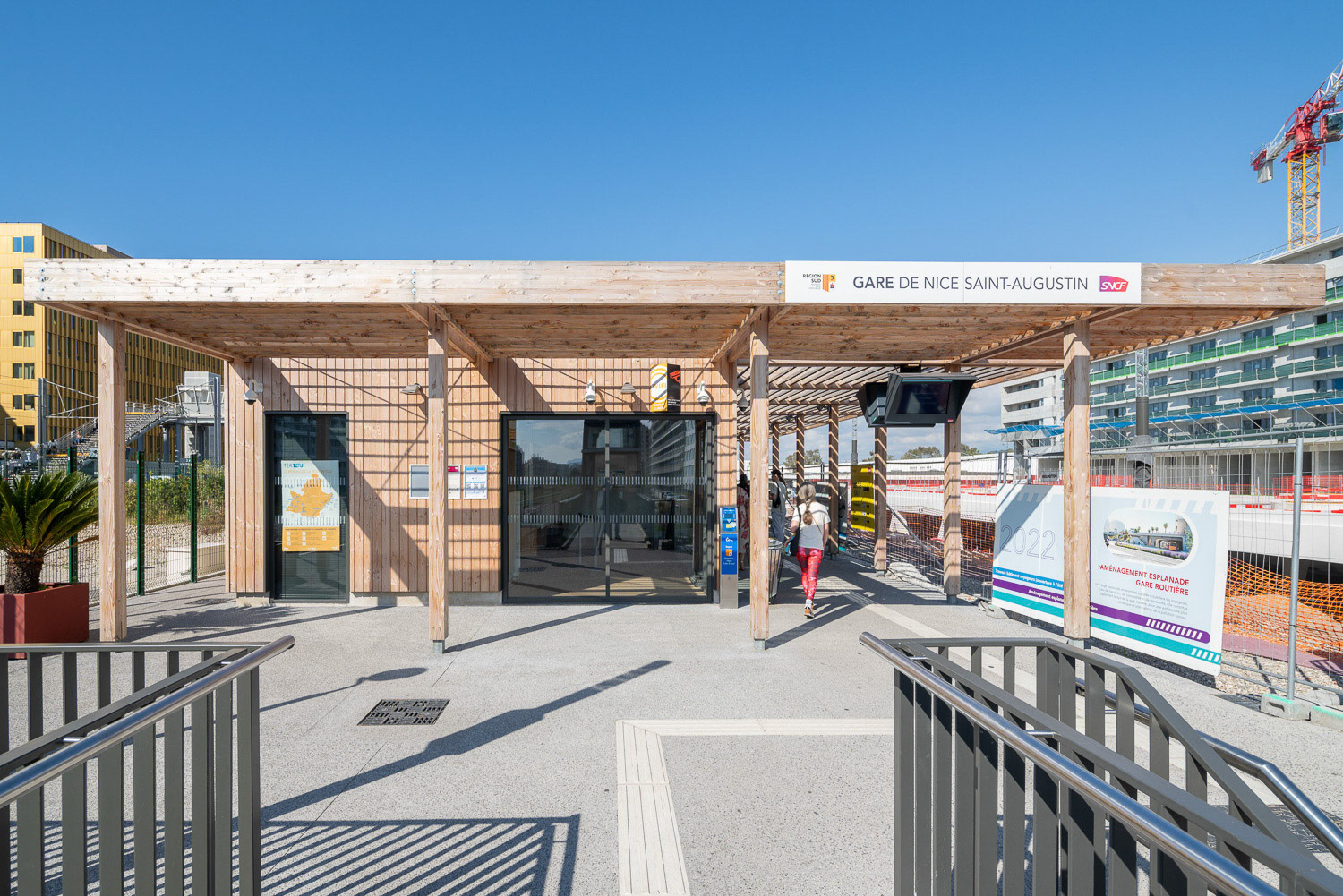 SNCF Gares &amp; Connexions / AREP • Gare de Nice Saint-Augustin