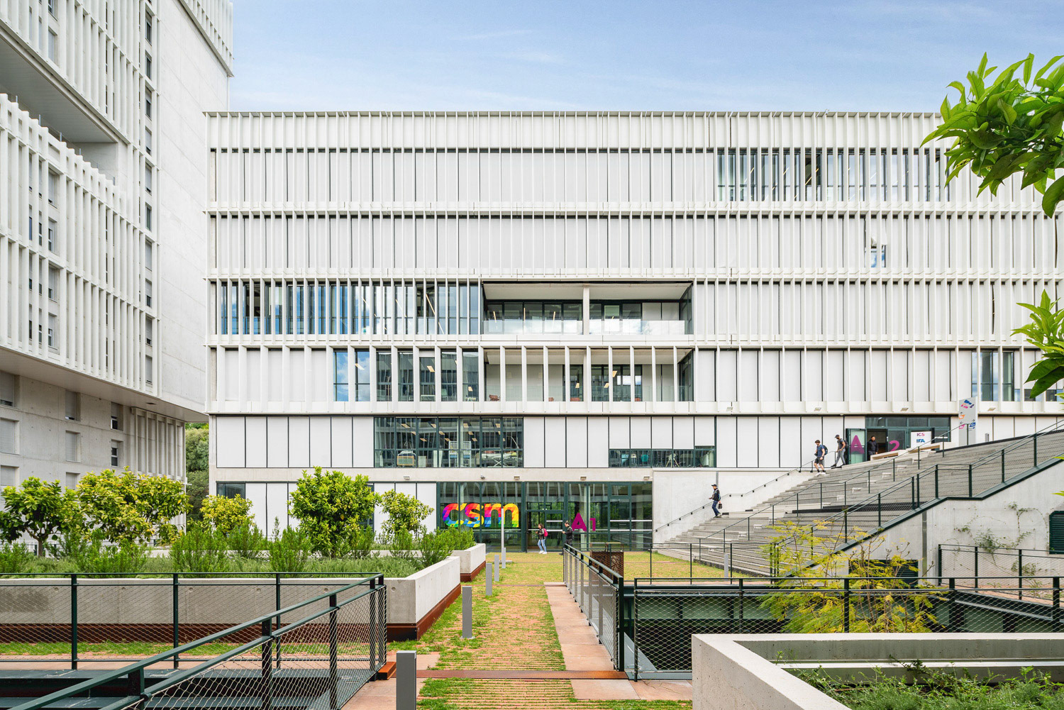 ABC Architectes + Corinne Vezzoni &amp; Associés • Campus Sud des Métiers, Nice