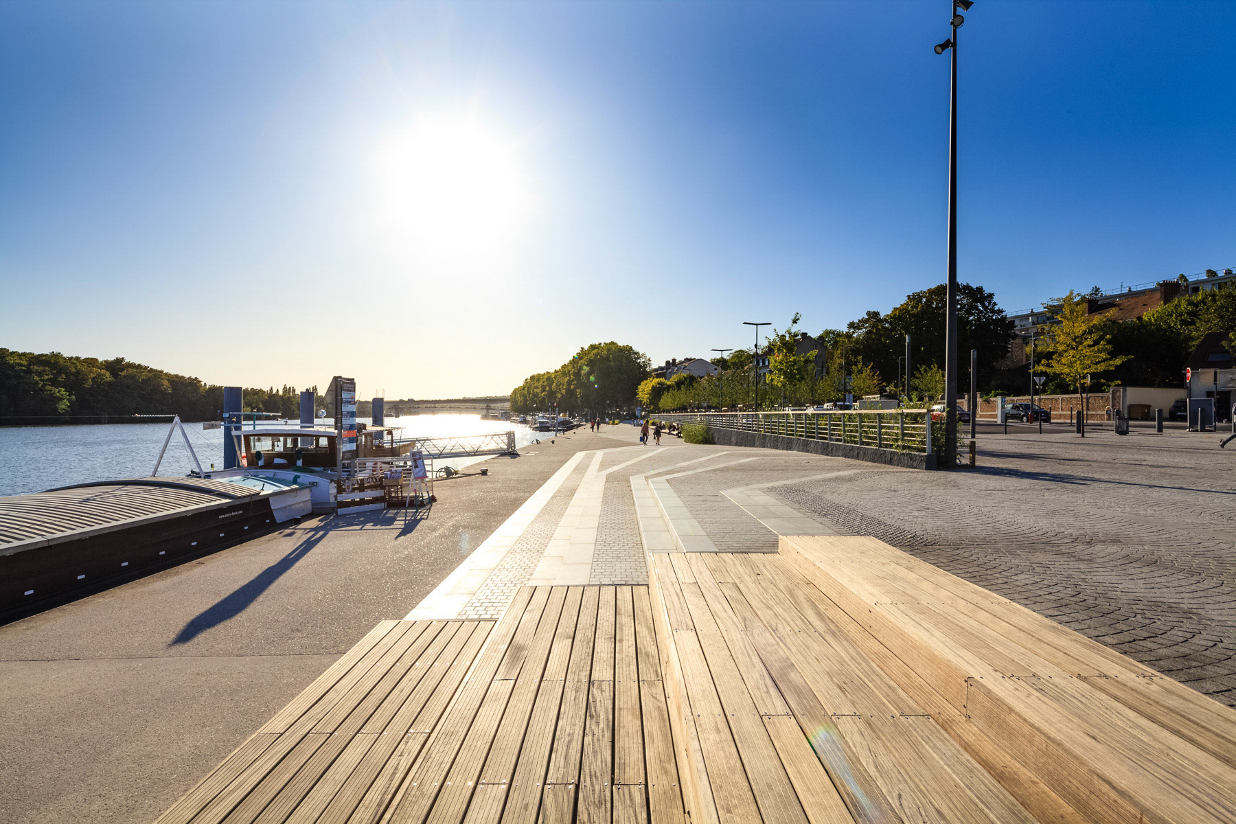 Place Fouillere, Conflans Sainte-Honorine • Florence Mercier Paysagiste