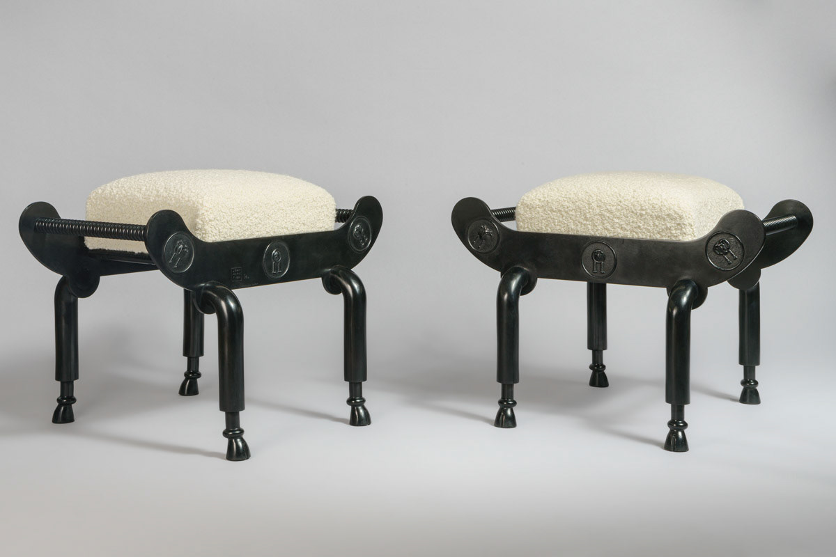 Jean-Marie Fiori • Tabouret Antique