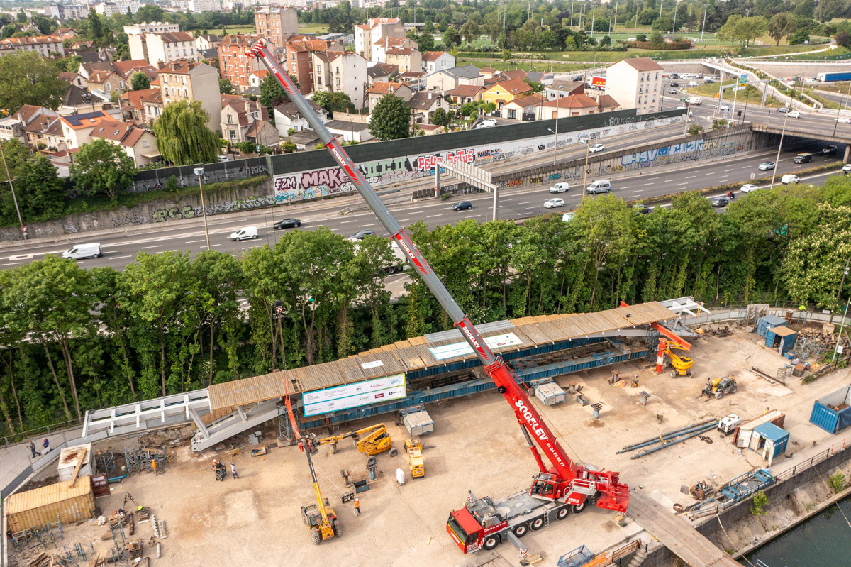 Lavigne Cheron • Passerelle du Pont de Nogent, Nogent-sur-Marne