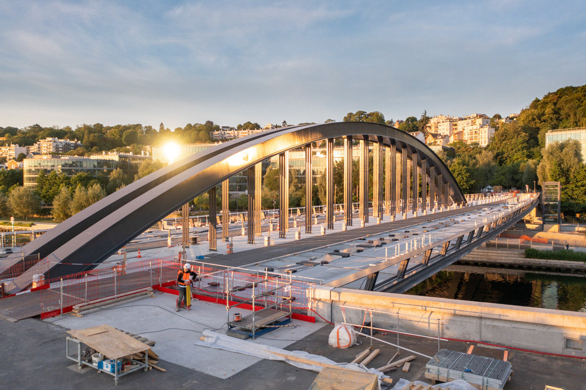 RCR Arquitectes / Ingerop / AEI  • Pont Seibert, Ile Seguin, Boulogne-Billancourt