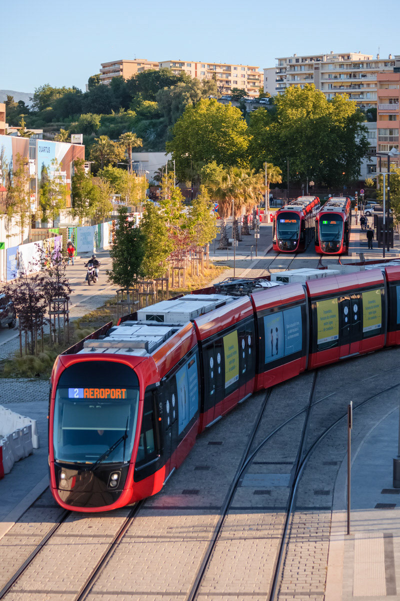Tramway Grand Arénas Nice Méridia