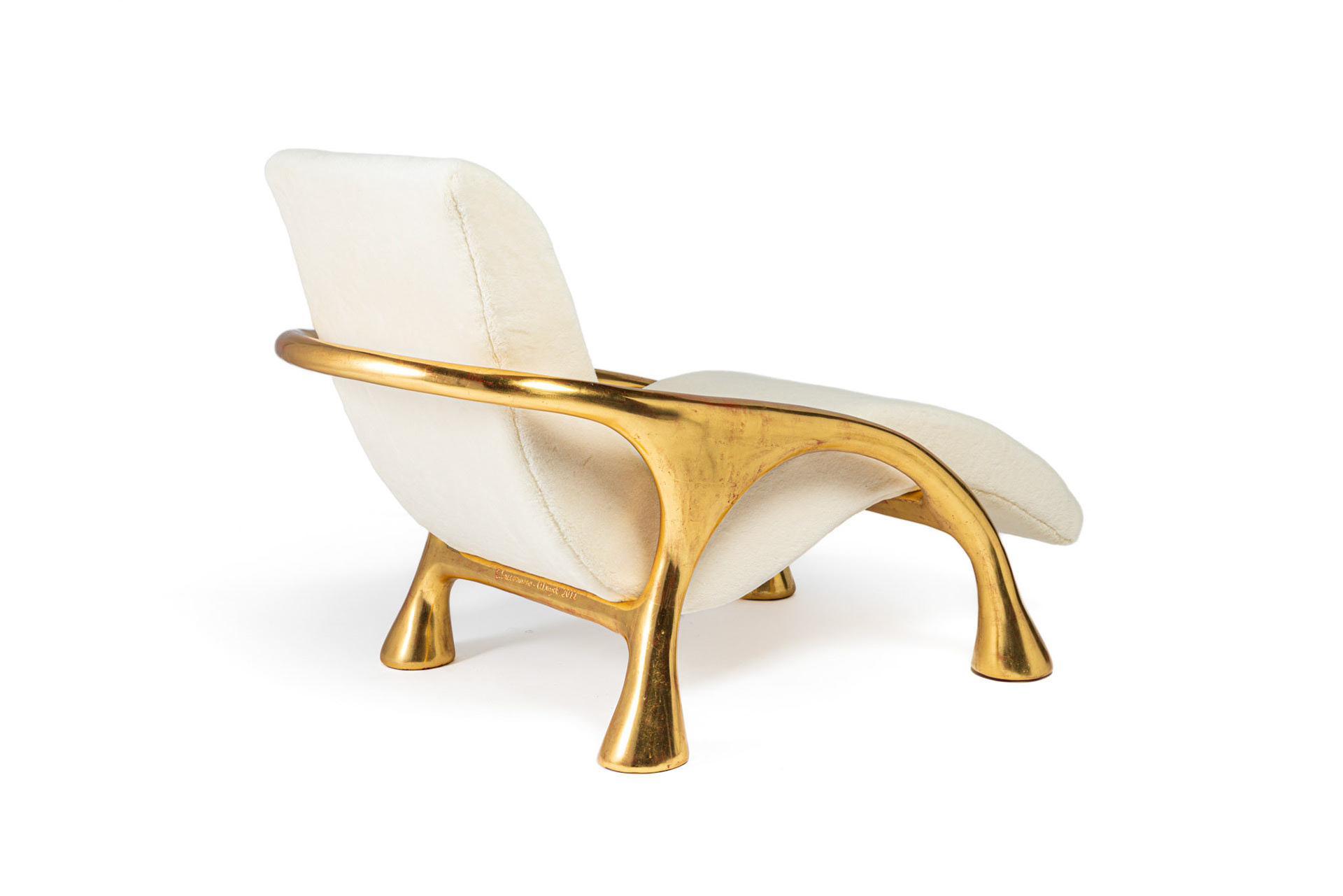 2 Yaka Gold Chairs