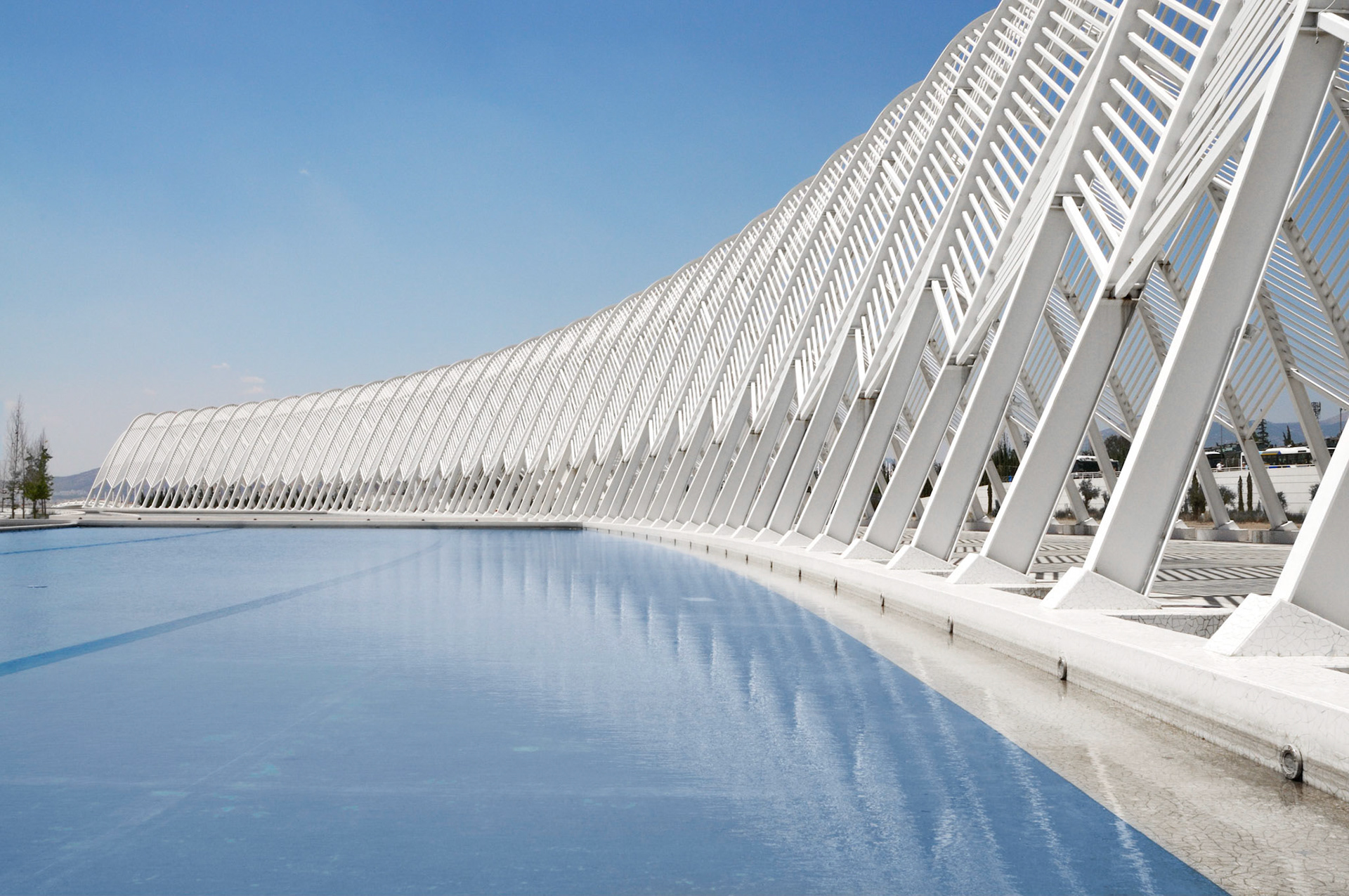 Santiago Calatrava • Olympic Sports Complex , Athens