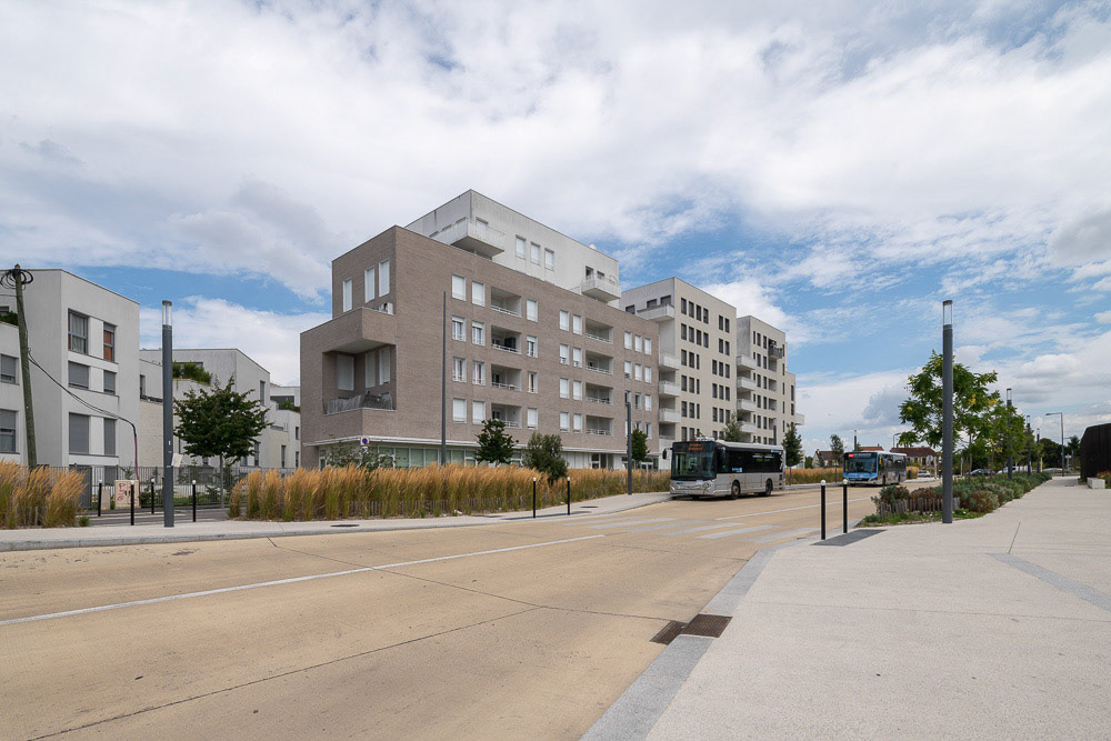 Evry-Courcouronnes - Rue Nettie Stevens