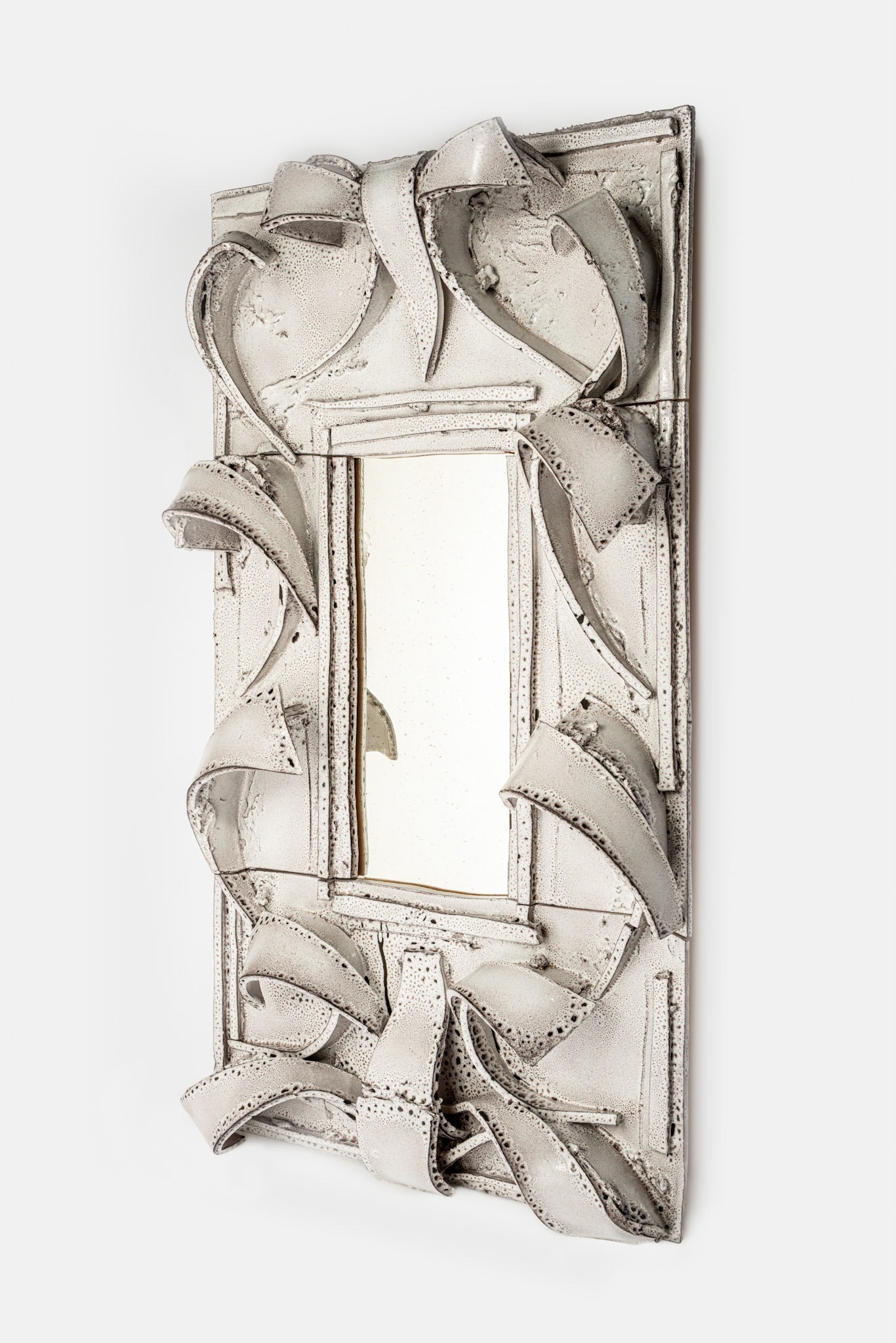 Giuseppe Ducrot • Miroir Gatti blanc