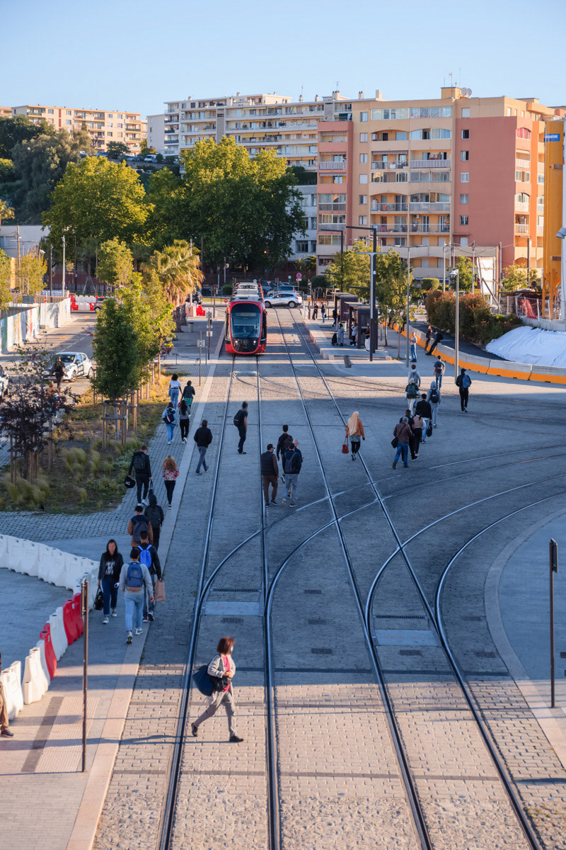 Tramway Grand Arénas Nice Méridia