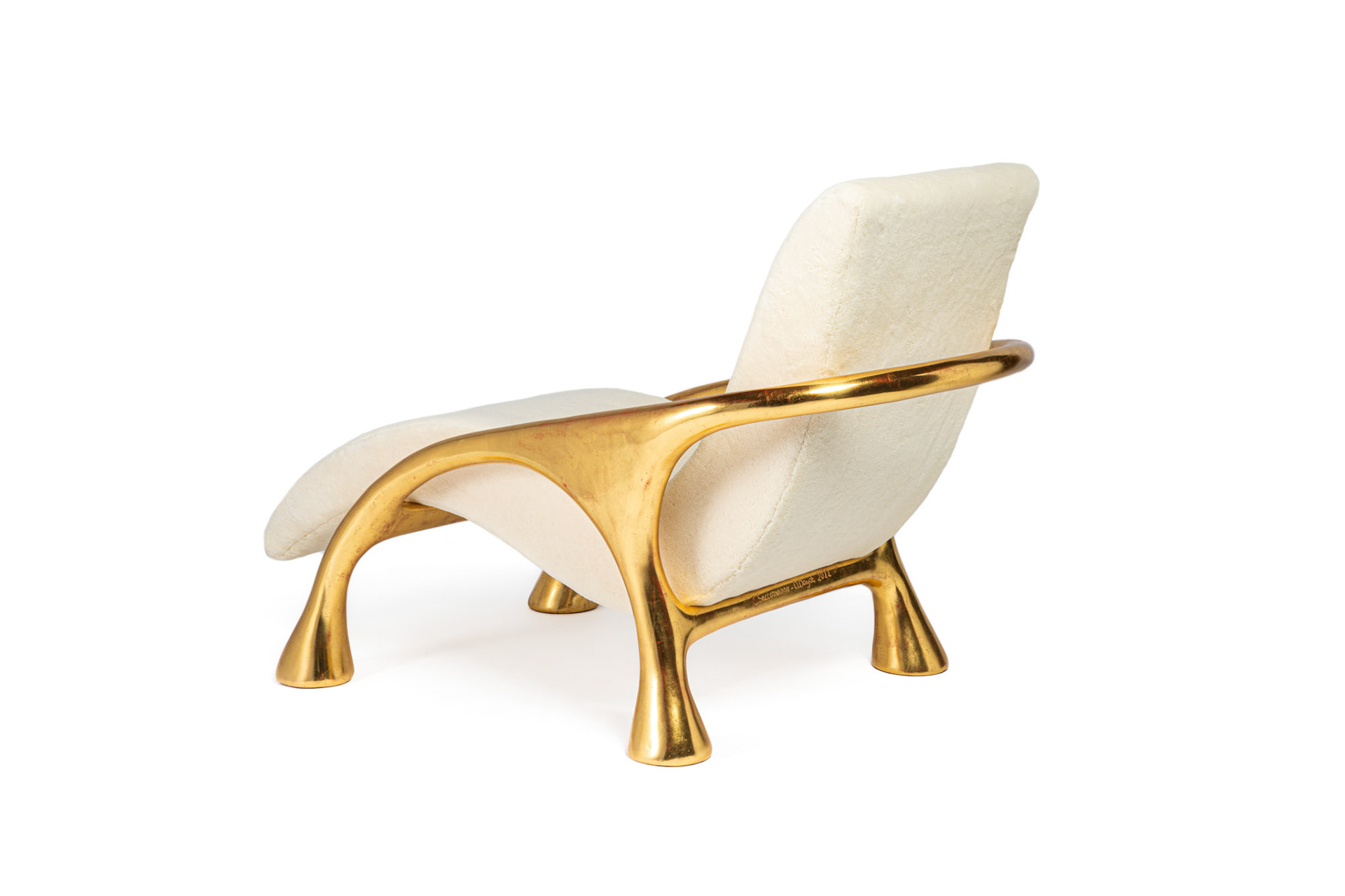 2 Yaka Gold Chairs