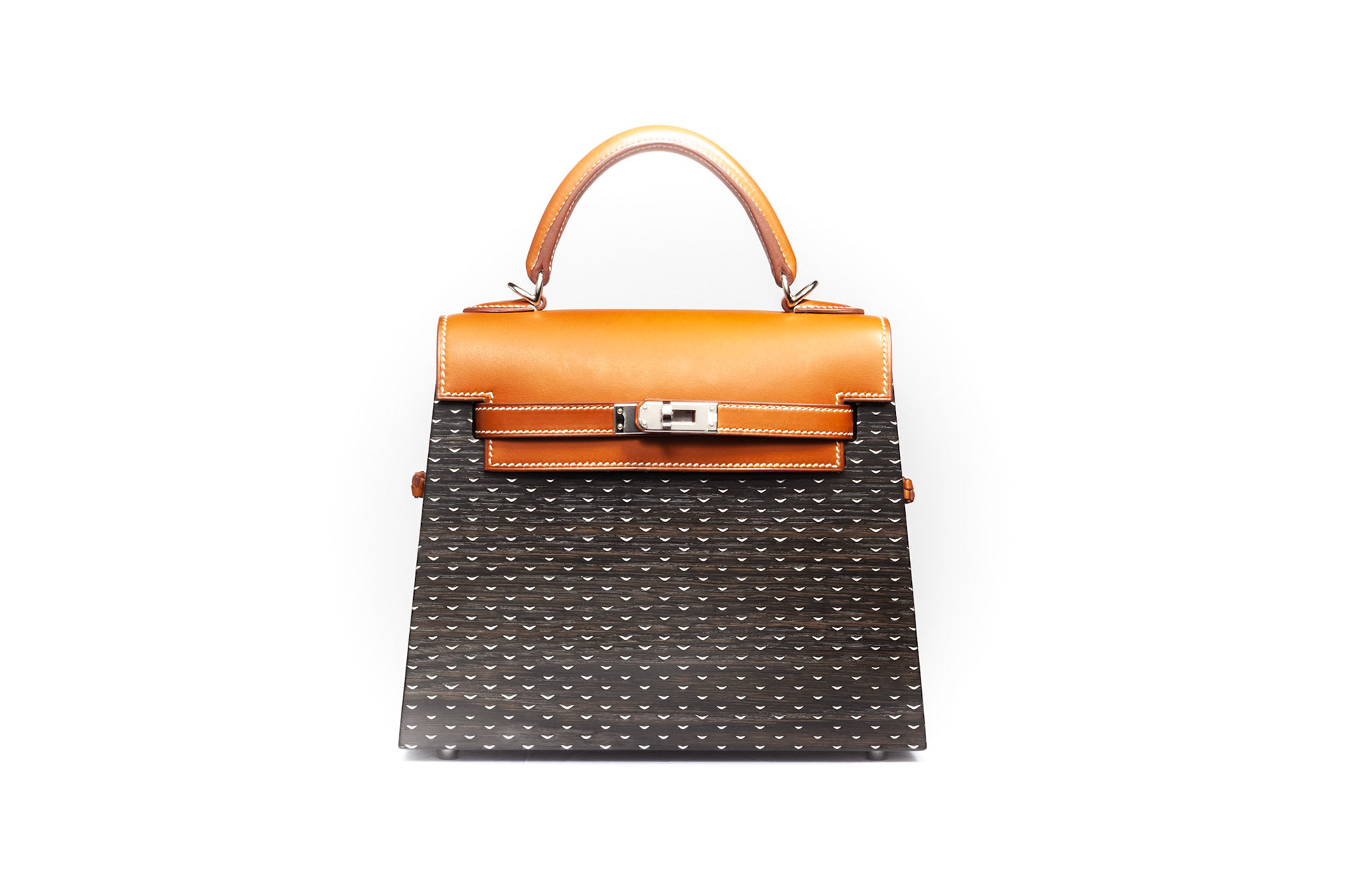 ARCA • Hermes wooden Kelly bag