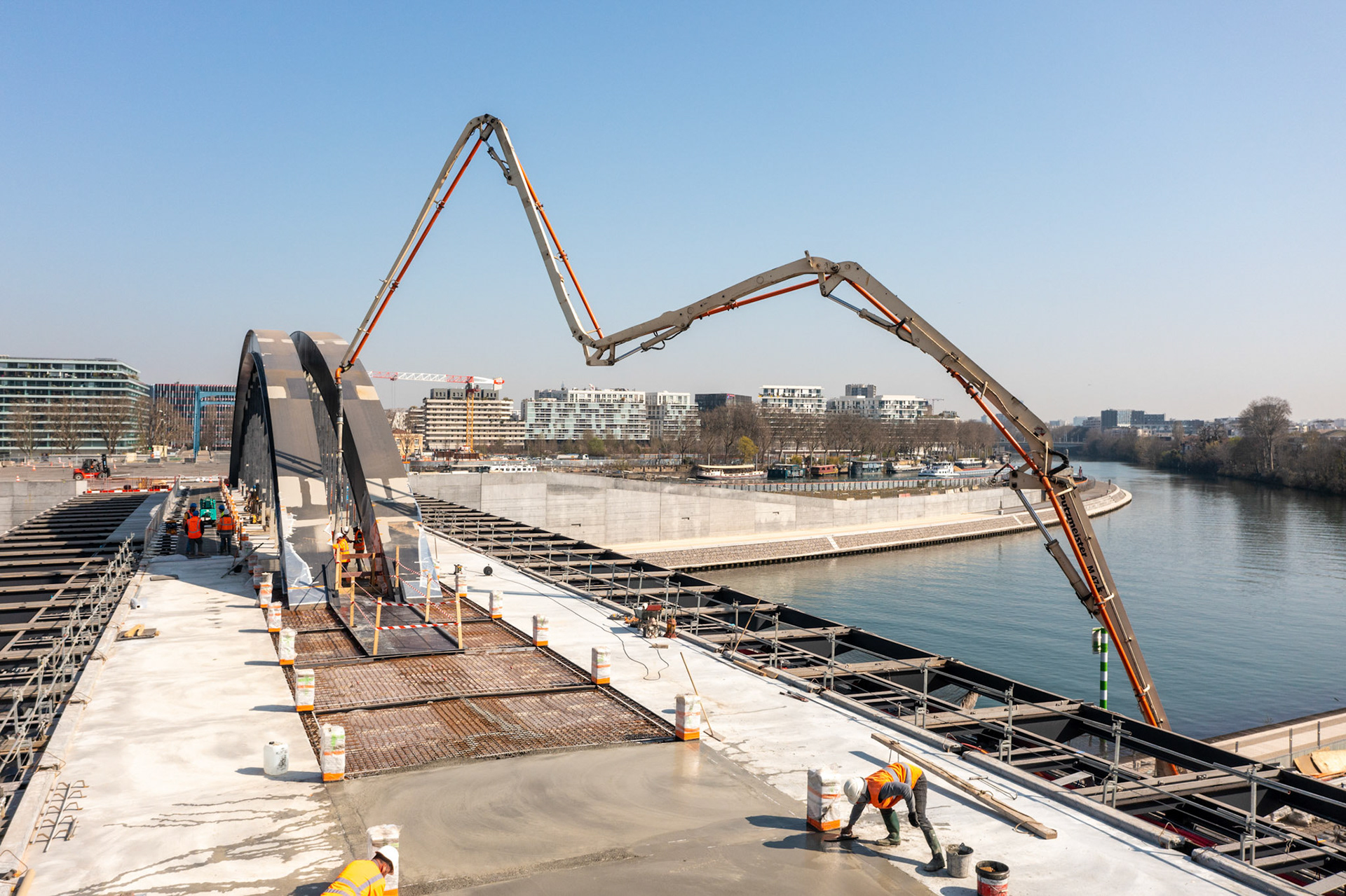 RCR Arquitectes / Ingerop / AEI  • Pont Seibert, Ile Seguin, Boulogne-Billancourt