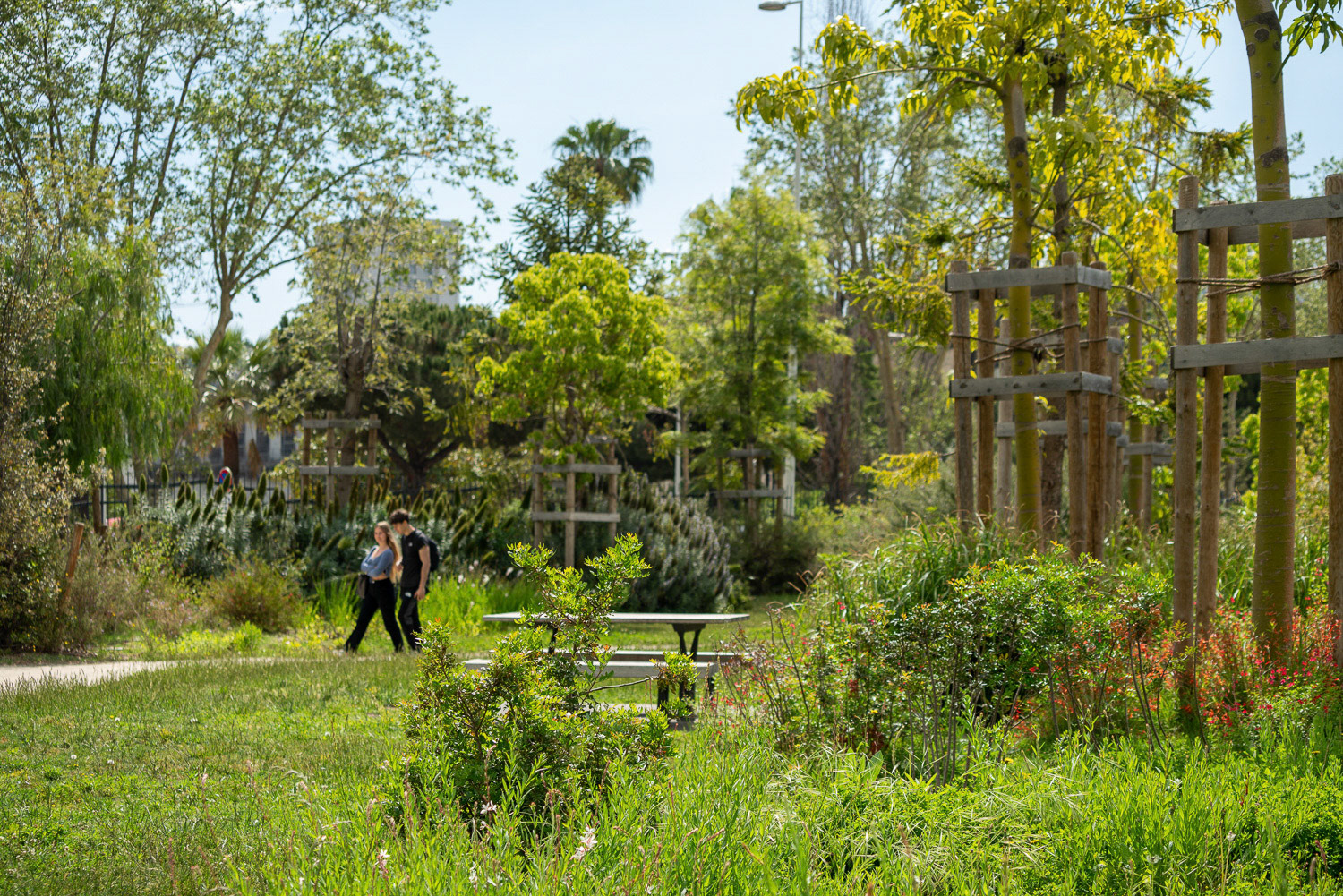 Parc jardin Nikaia, Nice Meridia