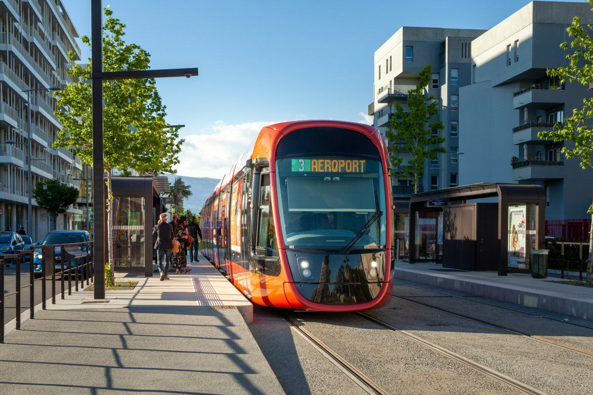 Tramway Grand Arénas Nice Méridia