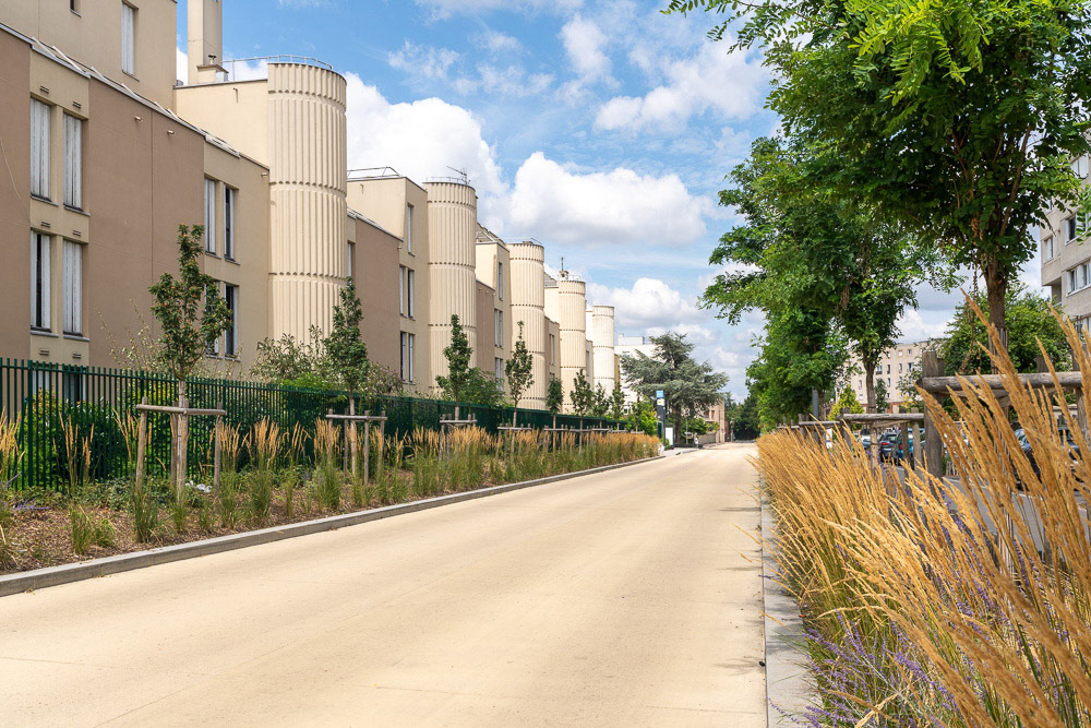 Evry-Courcouronnes - Rue du Marquis de Raies