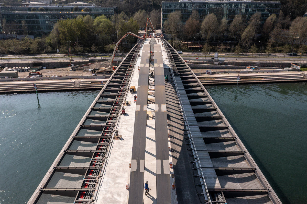RCR Arquitectes / Ingerop / AEI  • Pont Seibert, Ile Seguin, Boulogne-Billancourt