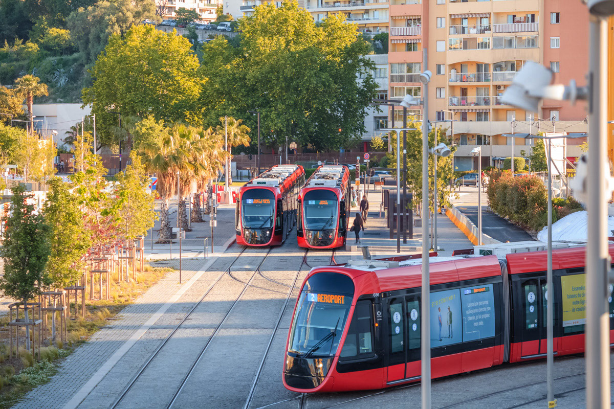 Tramway Grand Arénas Nice Méridia
